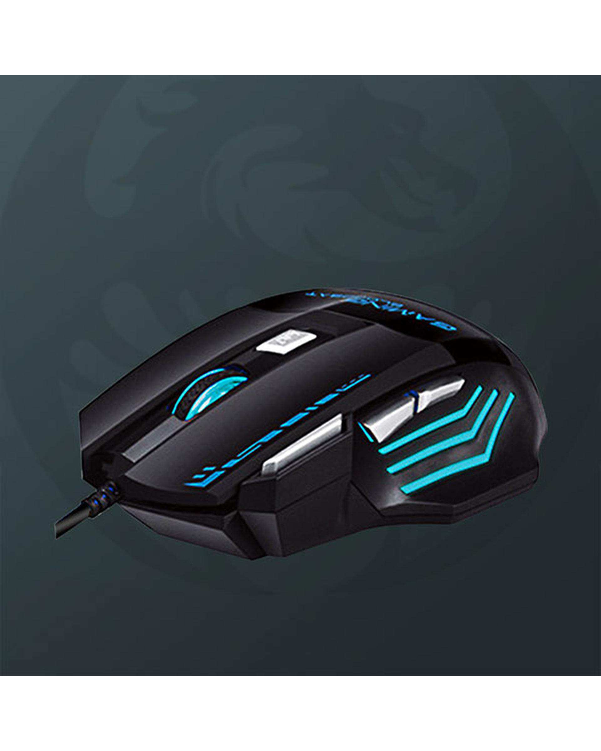ماوس گیمینگ مشکی کاکوسیگا Kakusiga مدل KSC-568