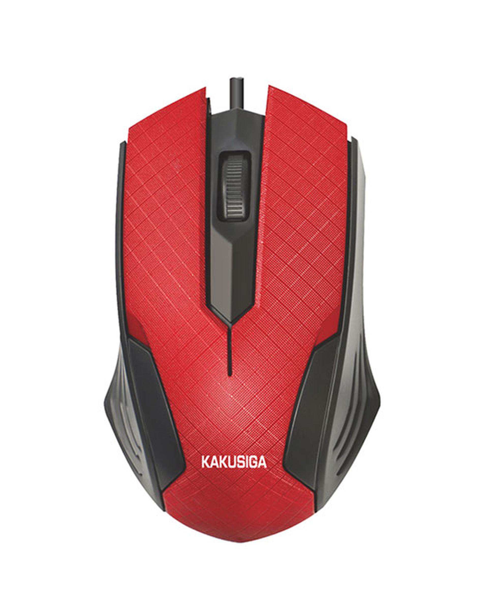 ماوس قرمز کاکوسیگا Kakusiga مدل KSC-357