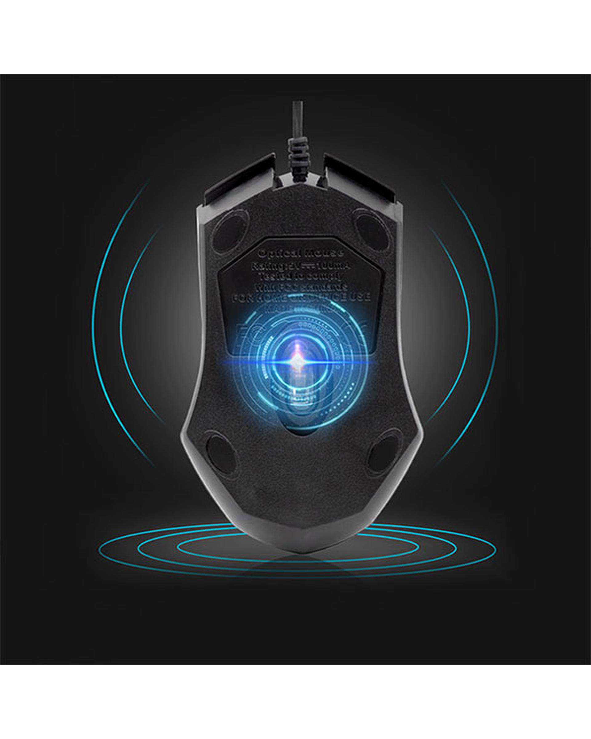 ماوس مشکی کاکوسیگا Kakusiga مدل KSC-357