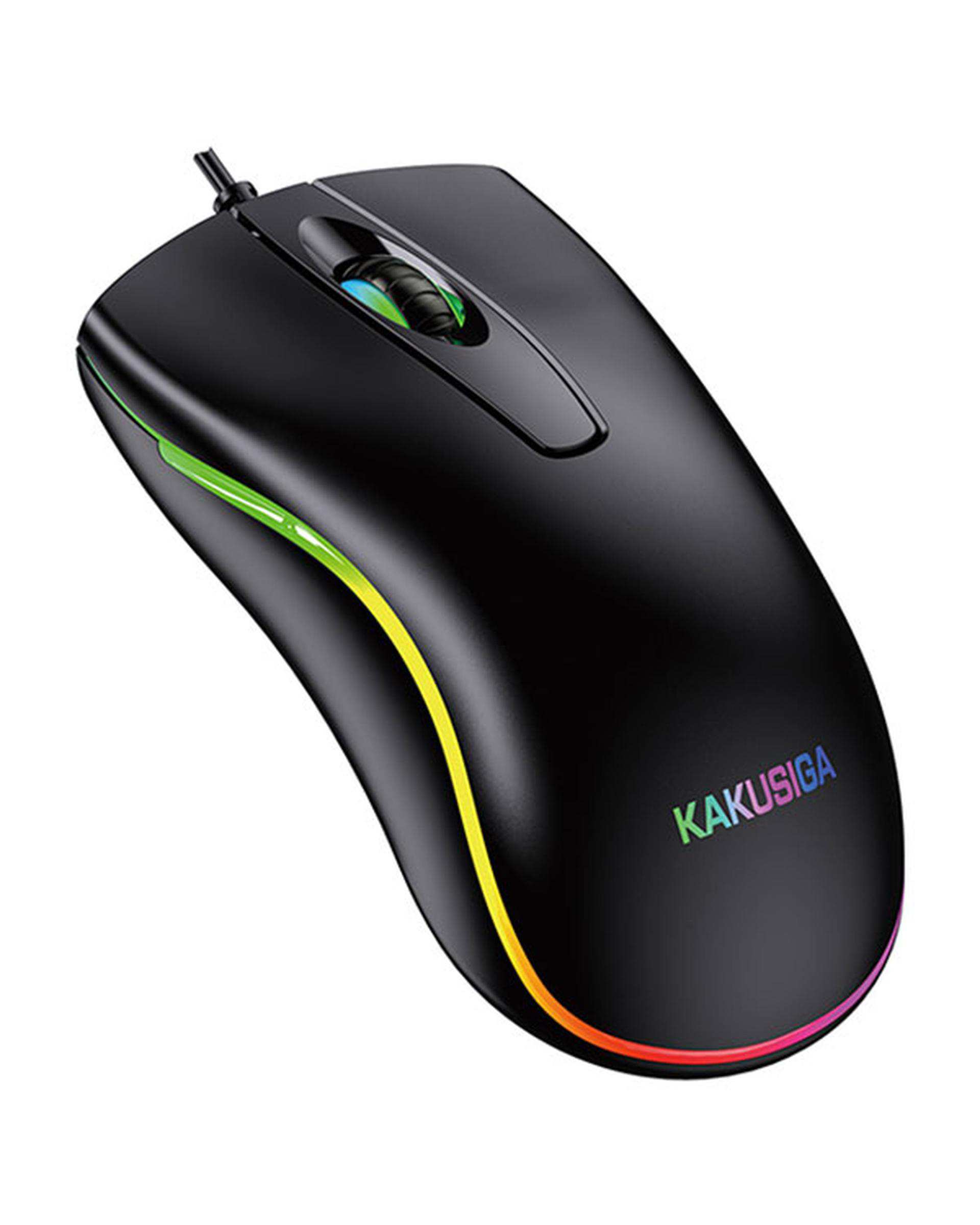 ماوس مشکی کاکوسیگا Kakusiga مدل KSC-872