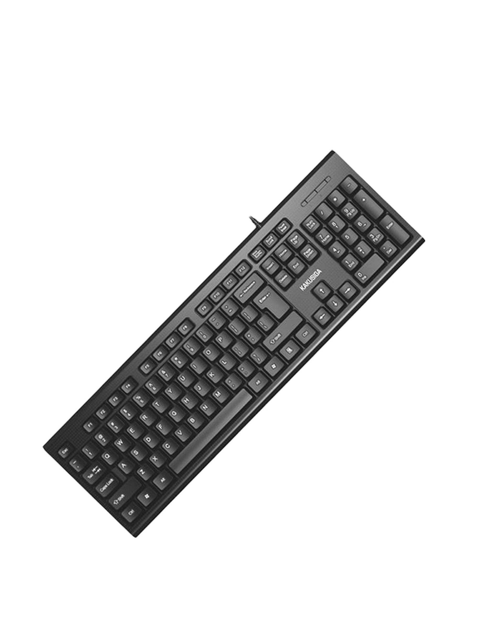 کیبورد و ماوس مشکی کاکوسیگا Kakusiga مدل KSC-502
