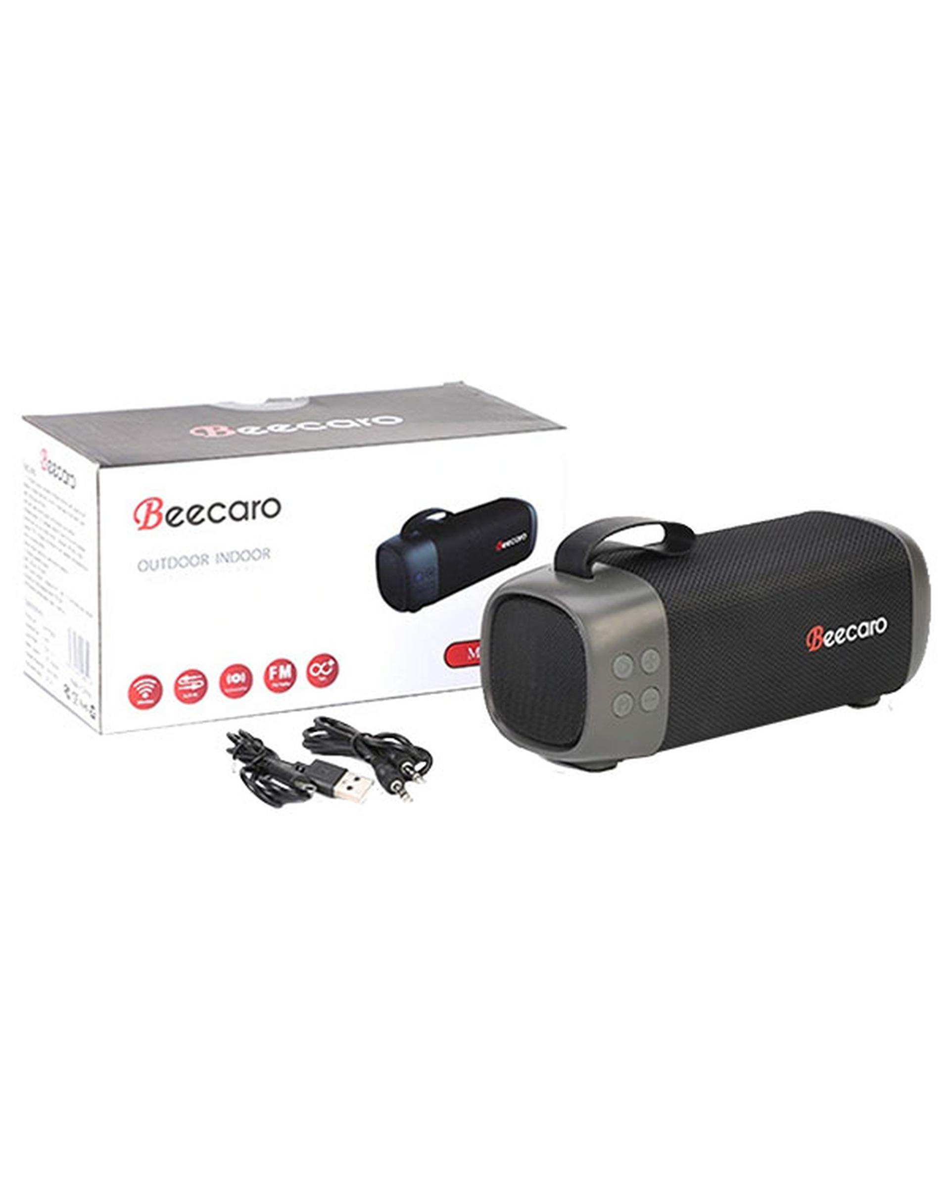 اسپیکر بلوتوثی مشکی بیکارو Beecaro مدل GF401