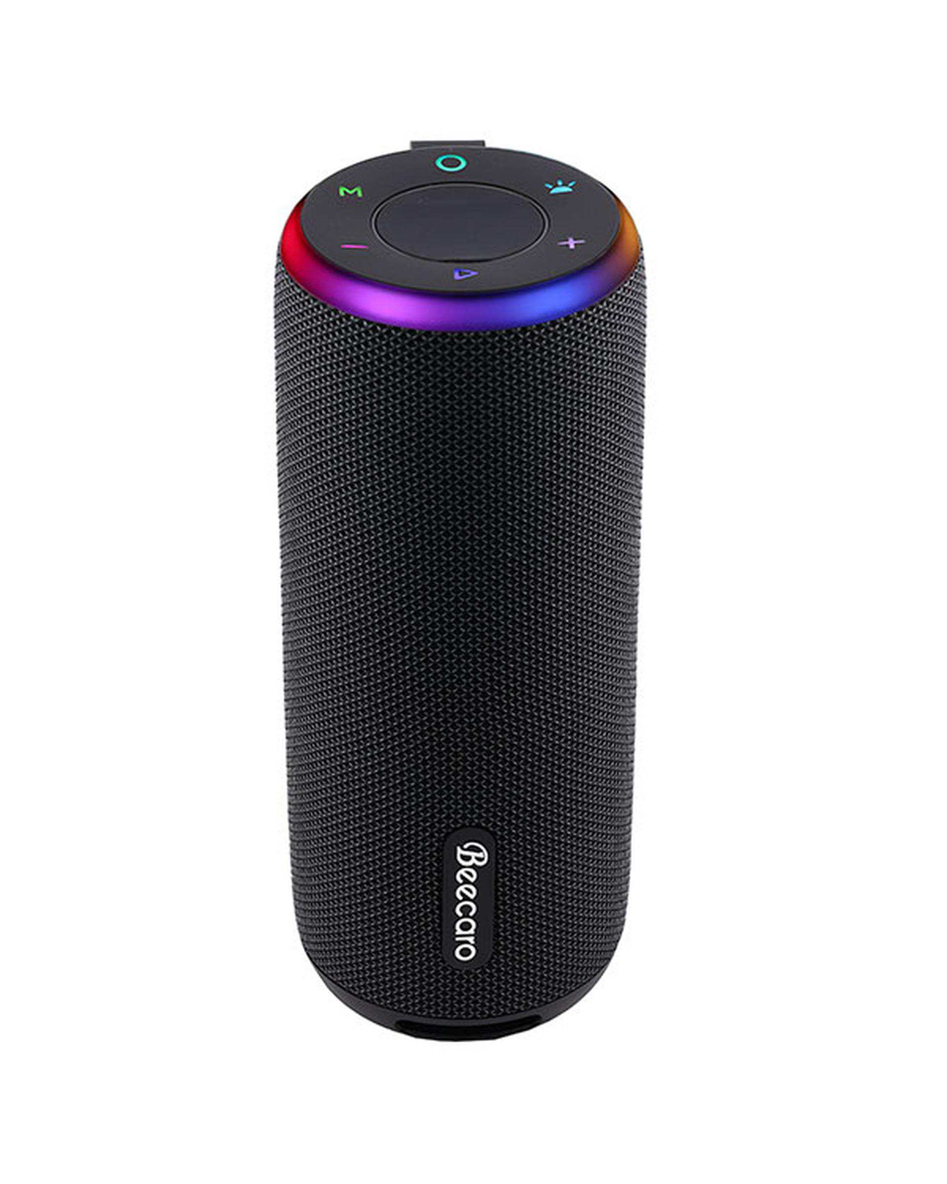 اسپیکر بلوتوثی مشکی بیکارو Beecaro مدل GS403