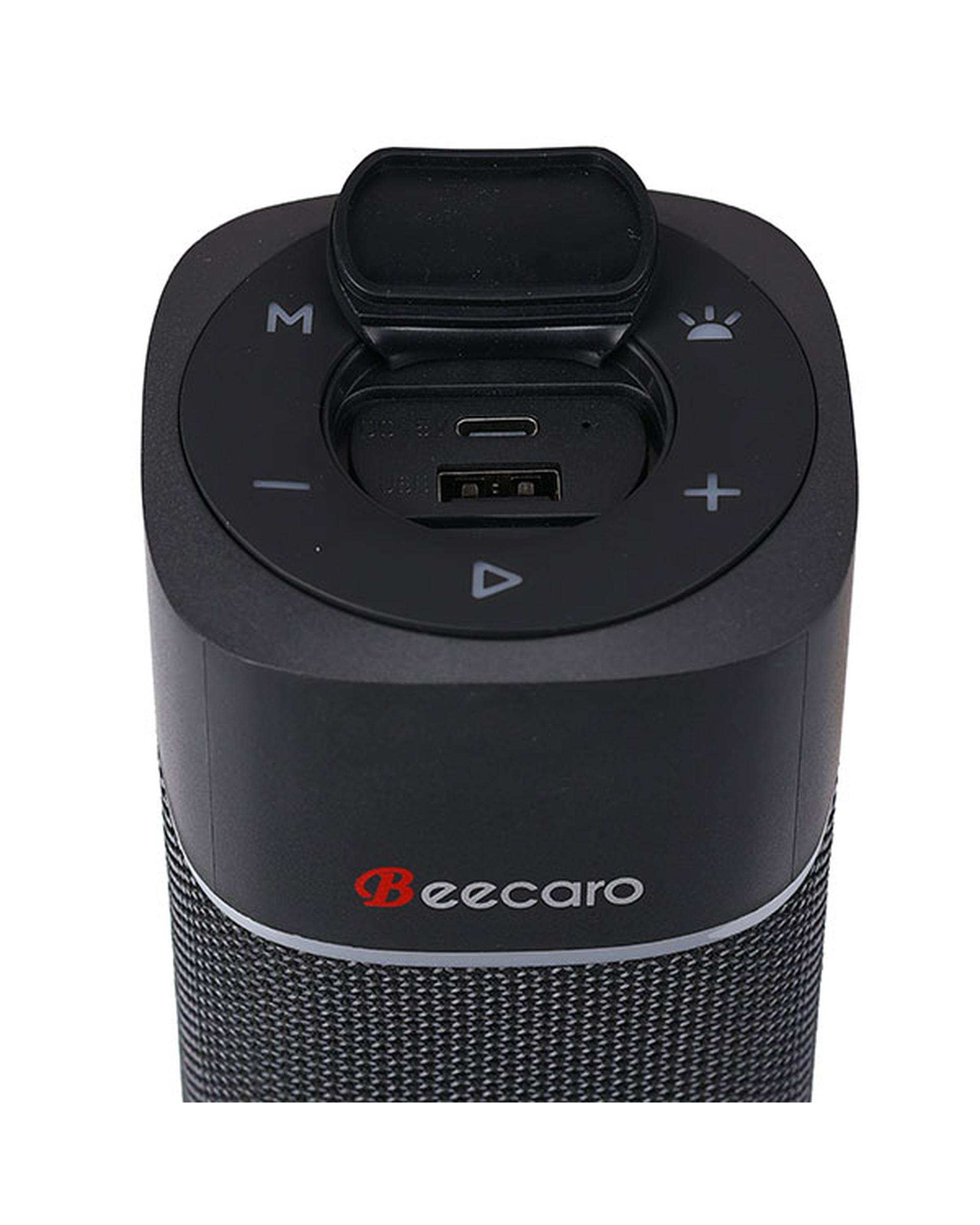 اسپیکر بلوتوثی مشکی بیکارو Beecaro مدل GF403