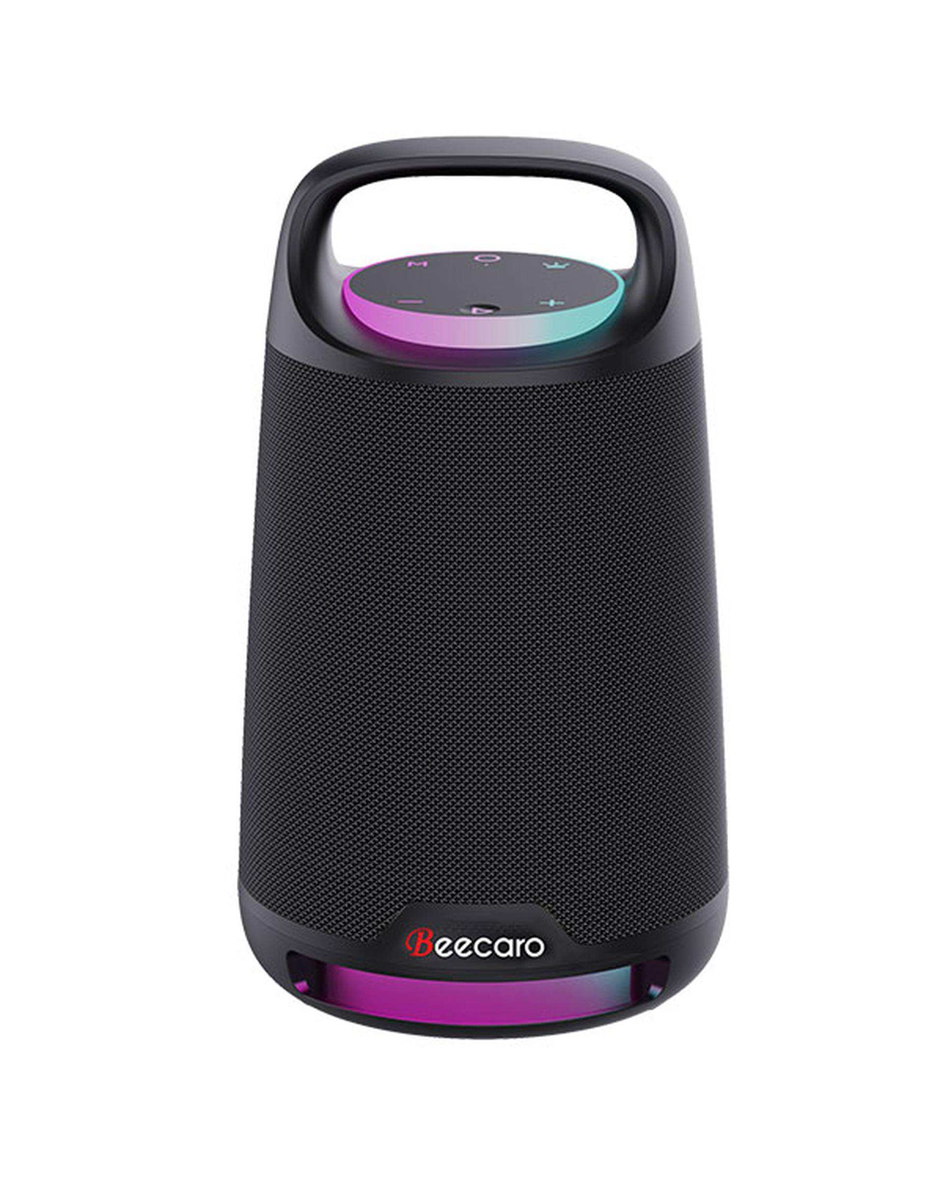 اسپیکر بلوتوثی مشکی بیکارو Beecaro مدل GS802
