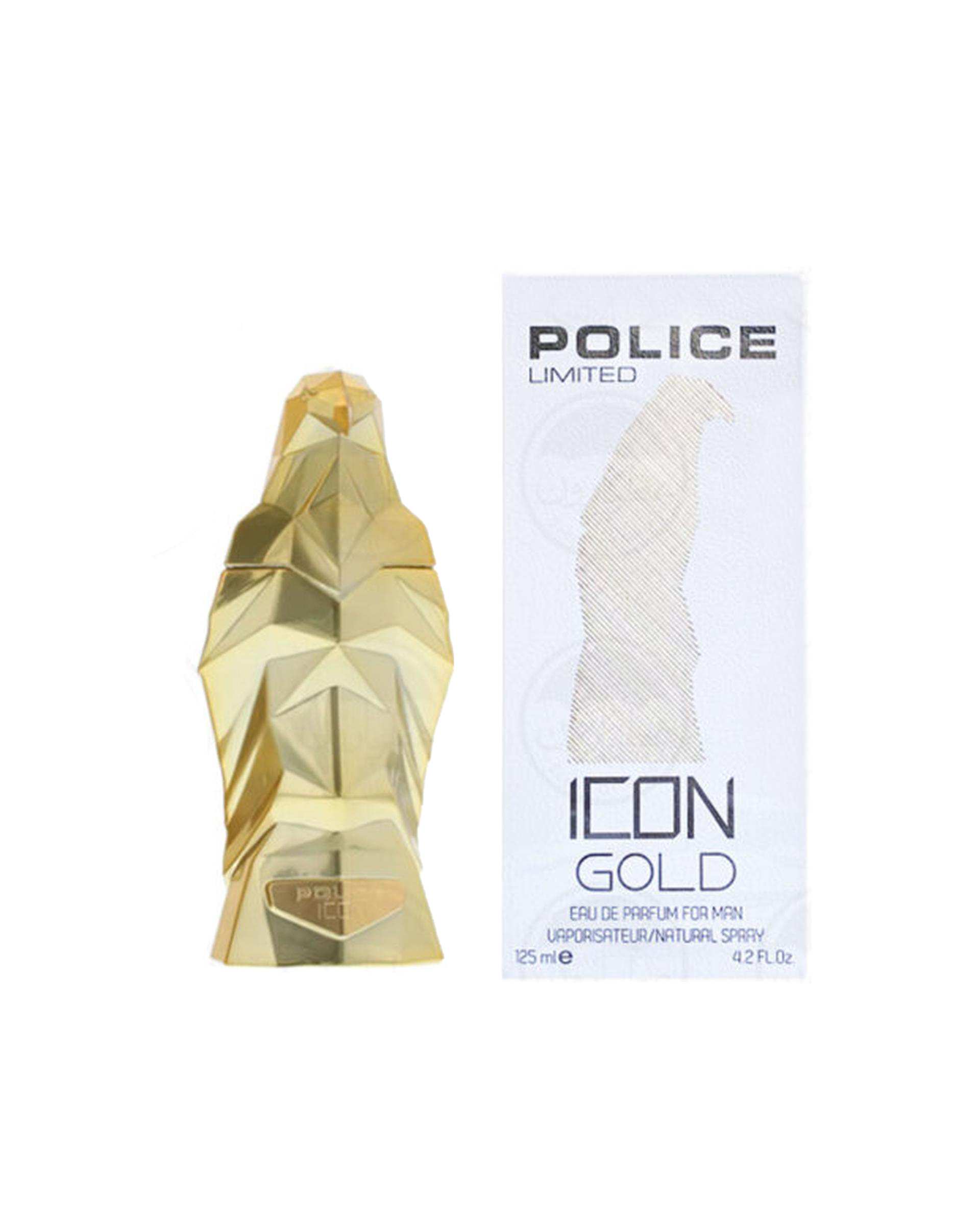 عطر مردانه پلیس لیمیتد Police Limited مدل Icon Gold حجم 125ml