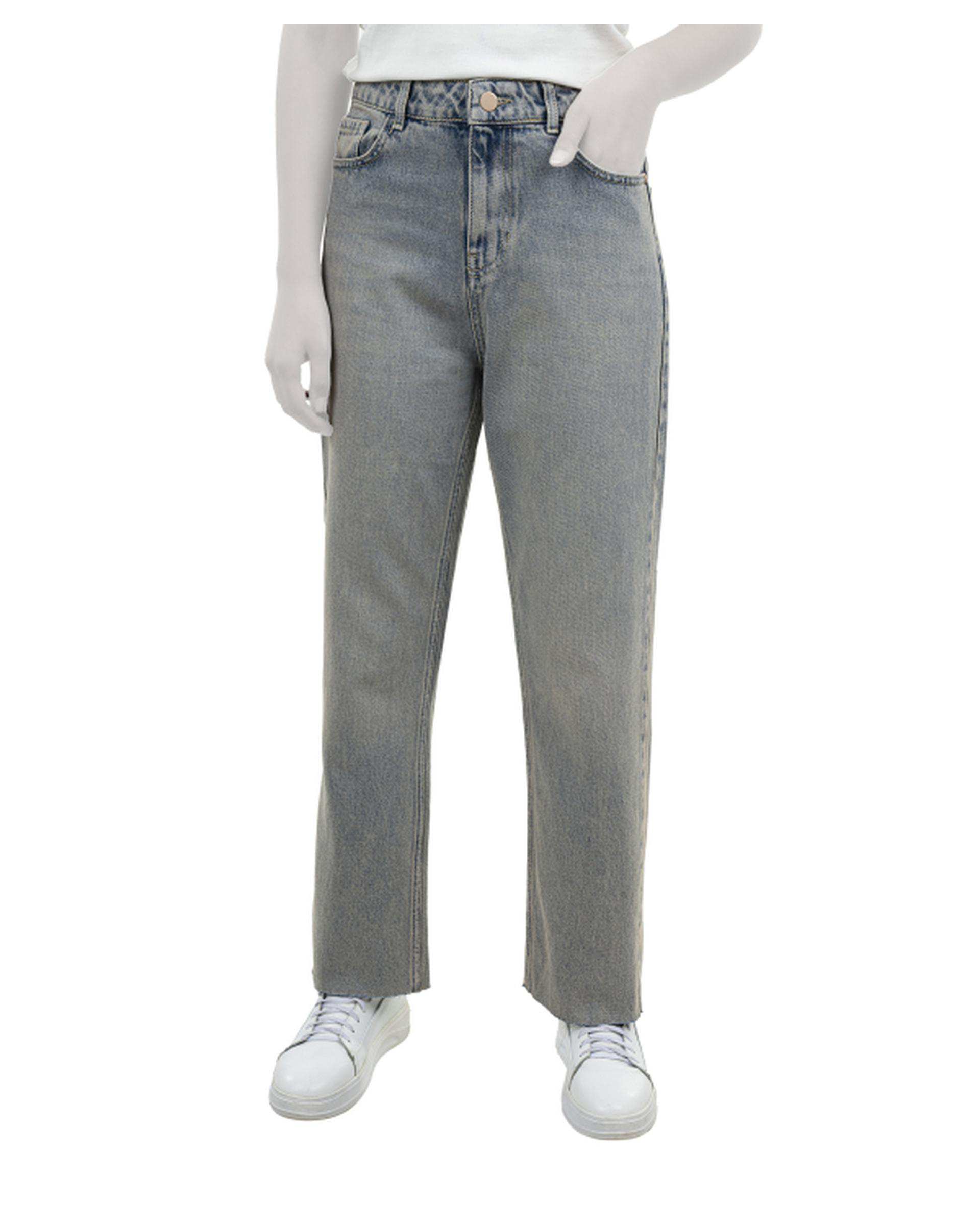 شلوار جین زنانه طوسی سوپردرای Superdry کد W17S50508C