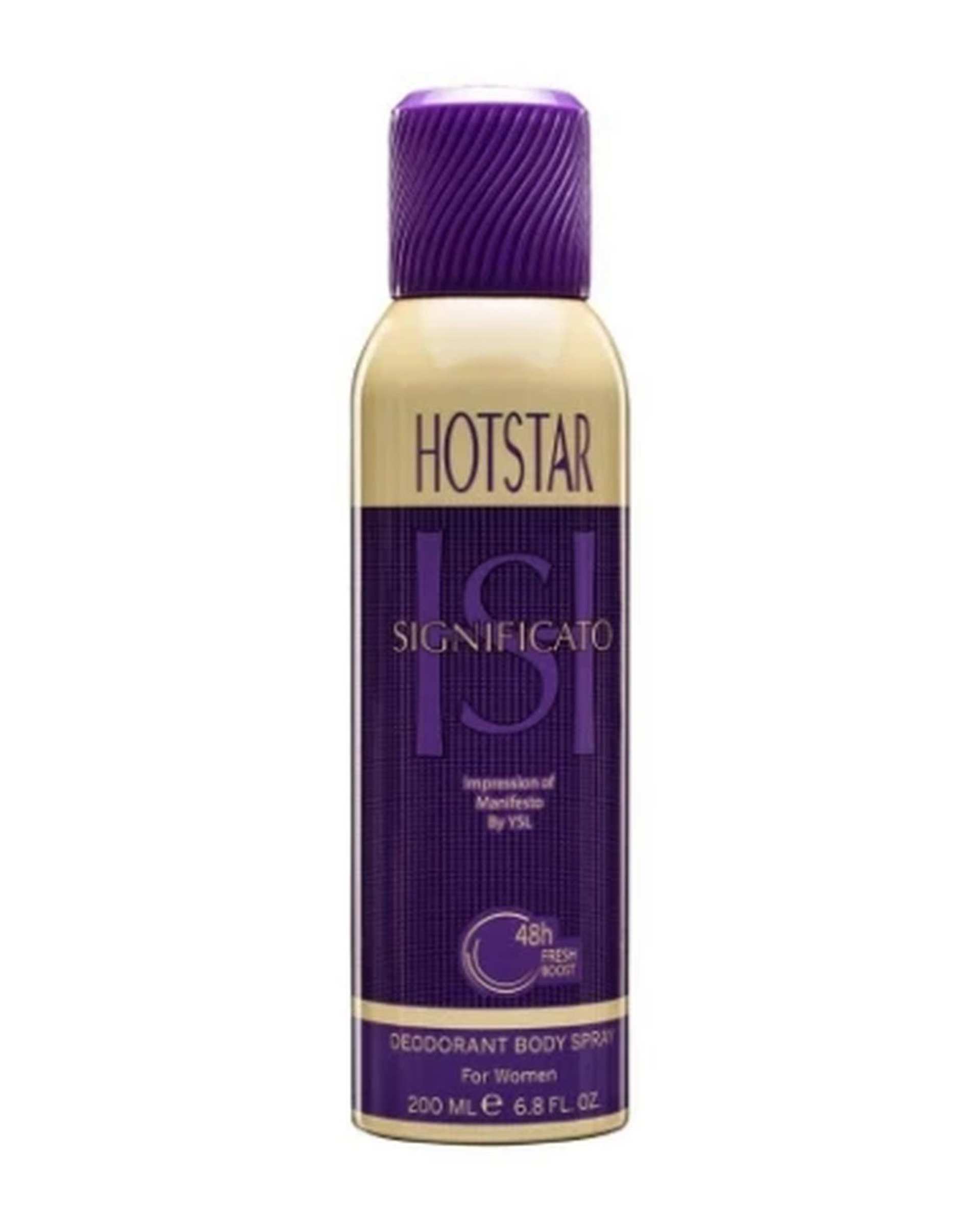 اسپری دئودورانت زنانه هات استار Hotstar مدل Significato حجم 200ml