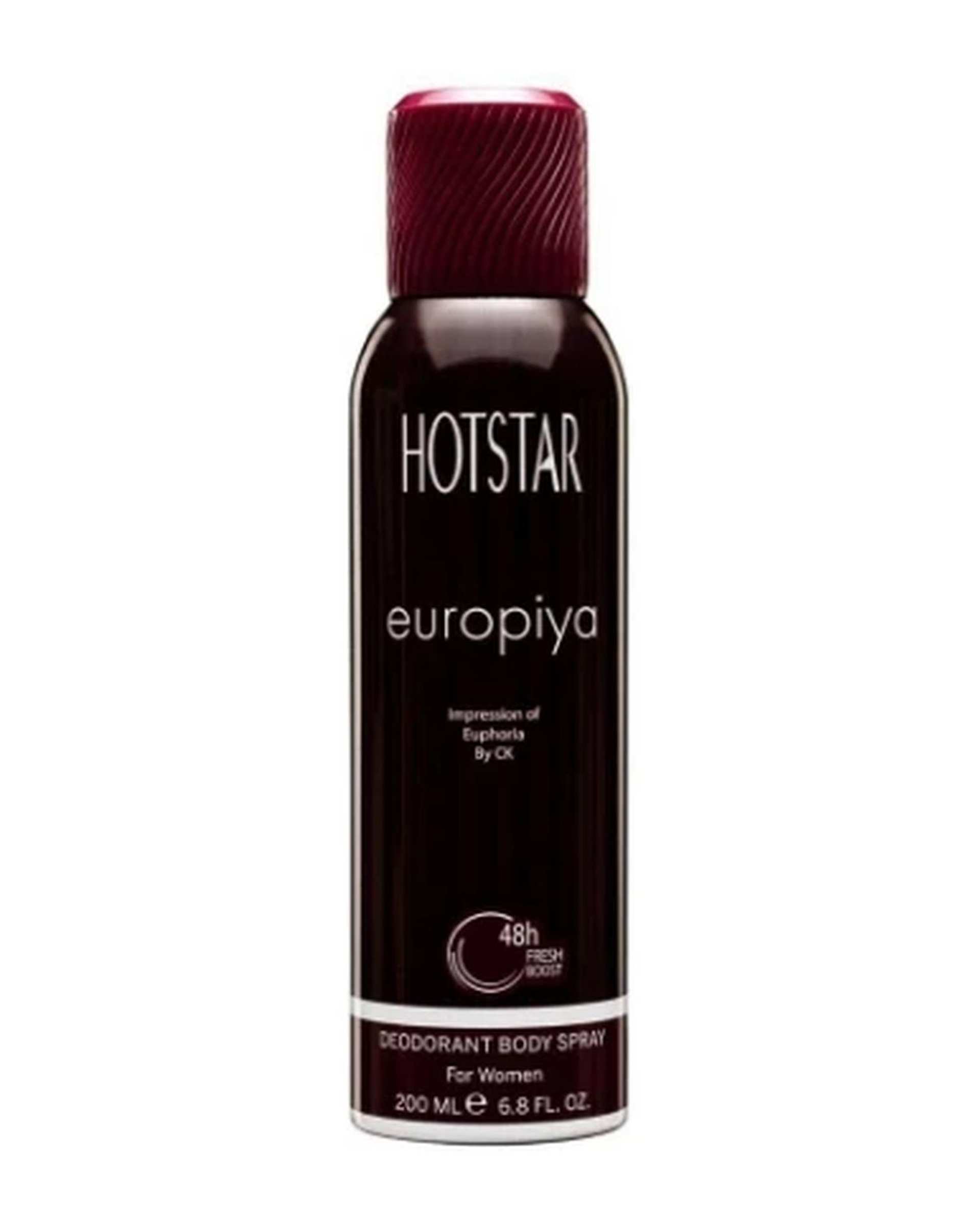 اسپری دئودورانت زنانه هات استار Hotstar مدل Europiya حجم 200ml