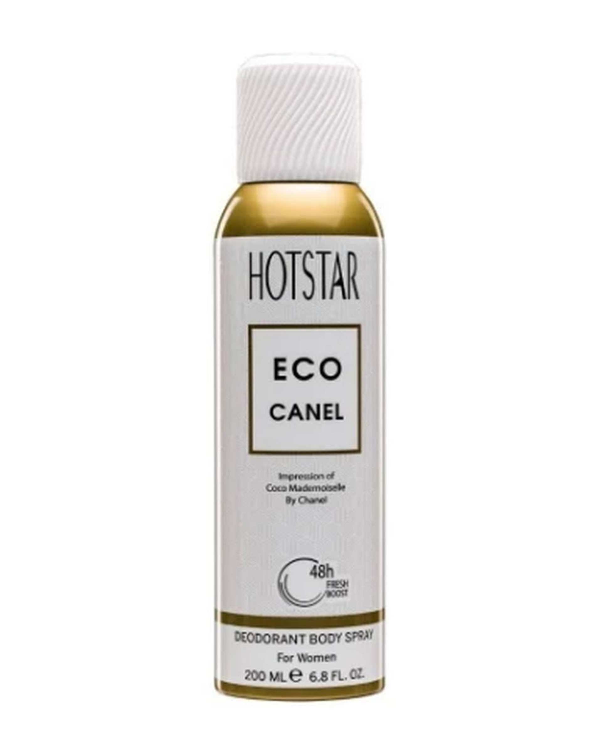 اسپری دئودورانت زنانه هات استار Hotstar مدل Eco Canel حجم 200ml