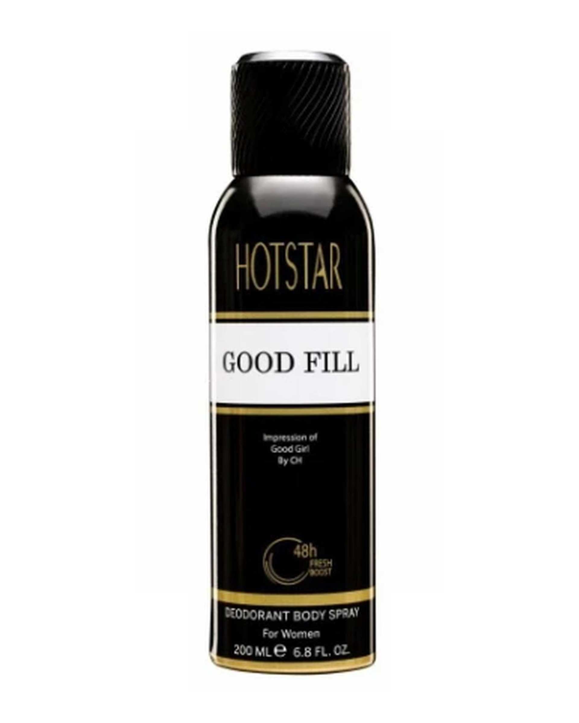اسپری دئودورانت زنانه هات استار Hotstar مدل Good Fill حجم 200ml