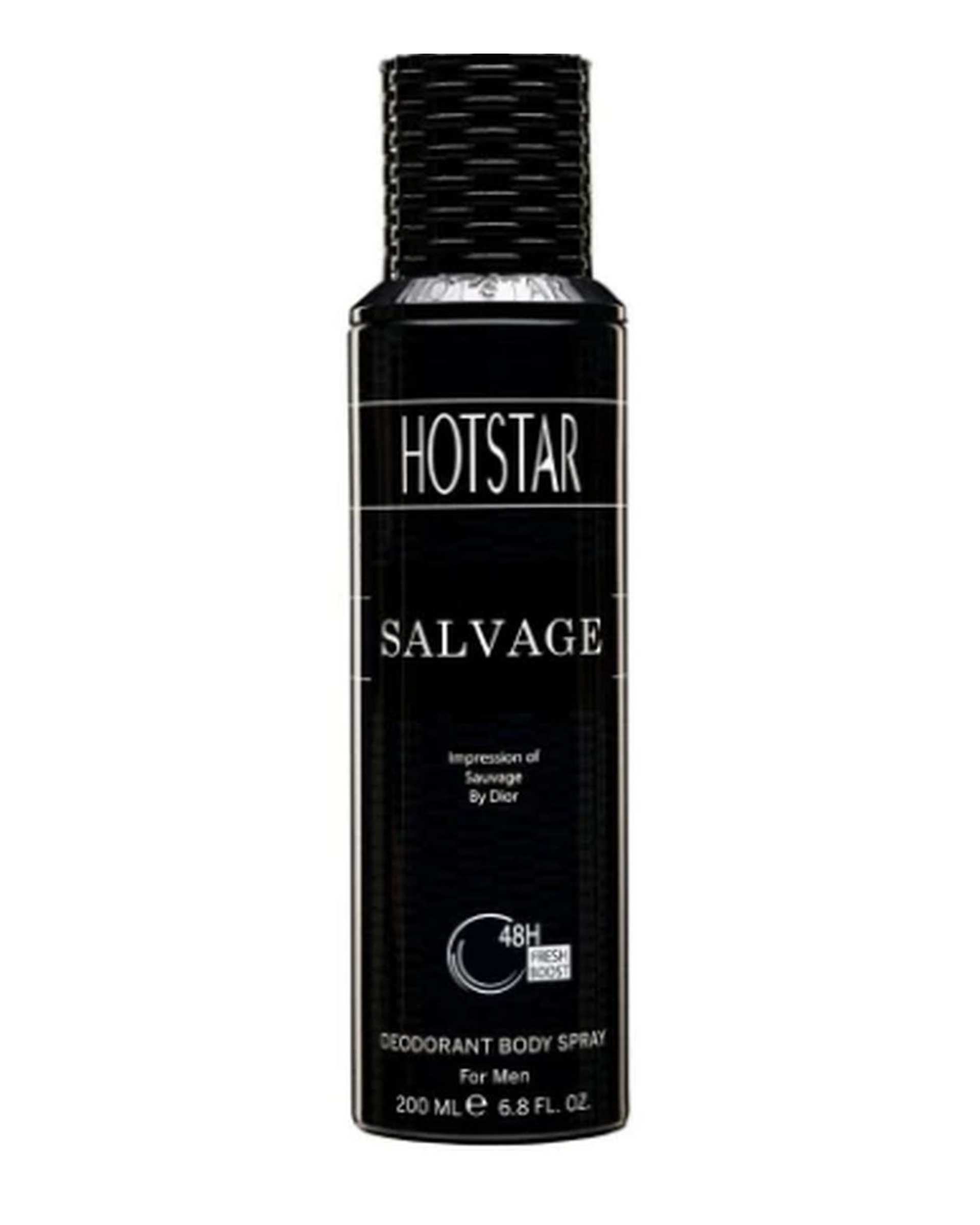 اسپری دئودورانت مردانه هات استار Hotstar مدل Salvage حجم 200ml