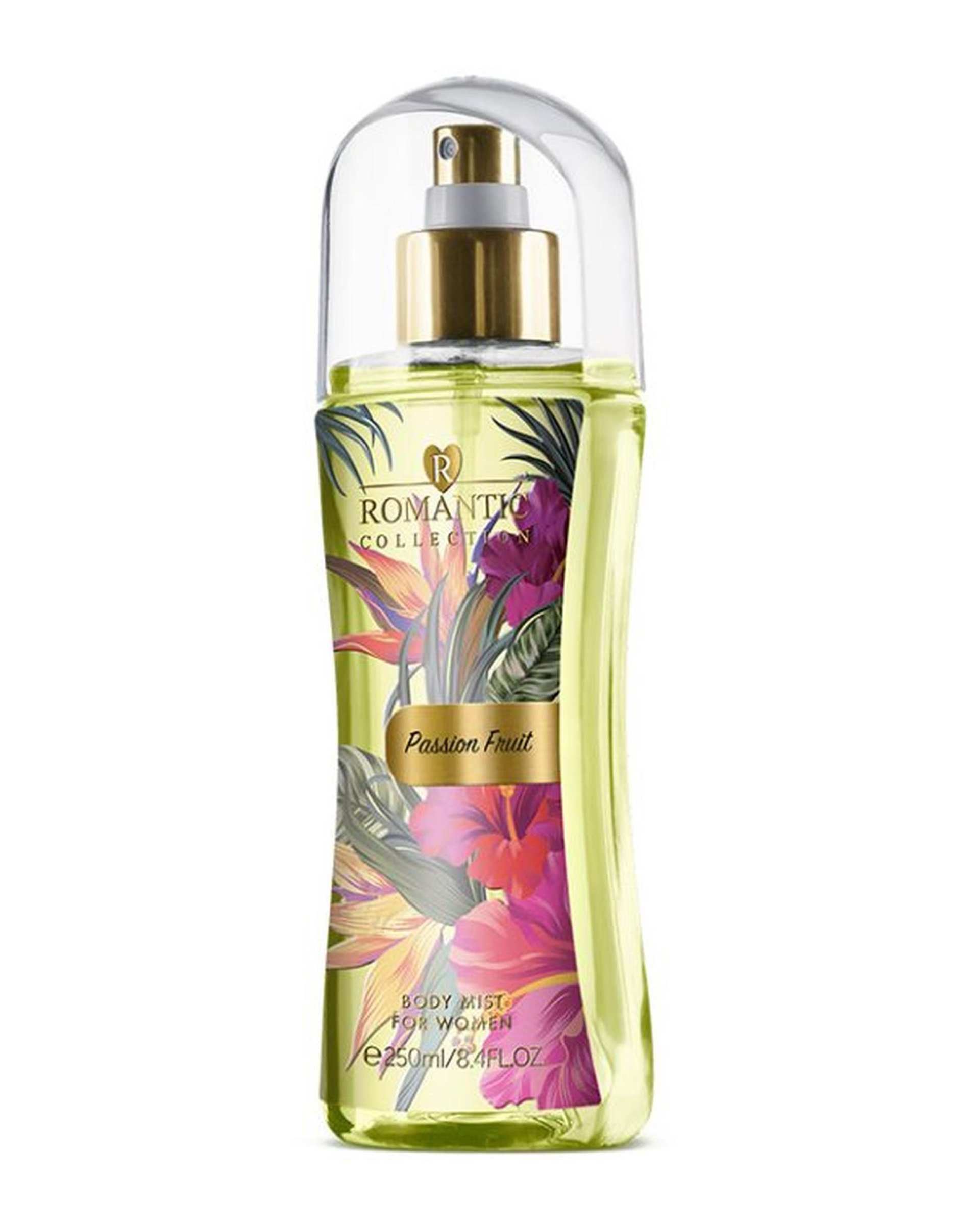 بادی میست زنانه رمانتیک Romantic مدل پشن فروت حجم 250ml