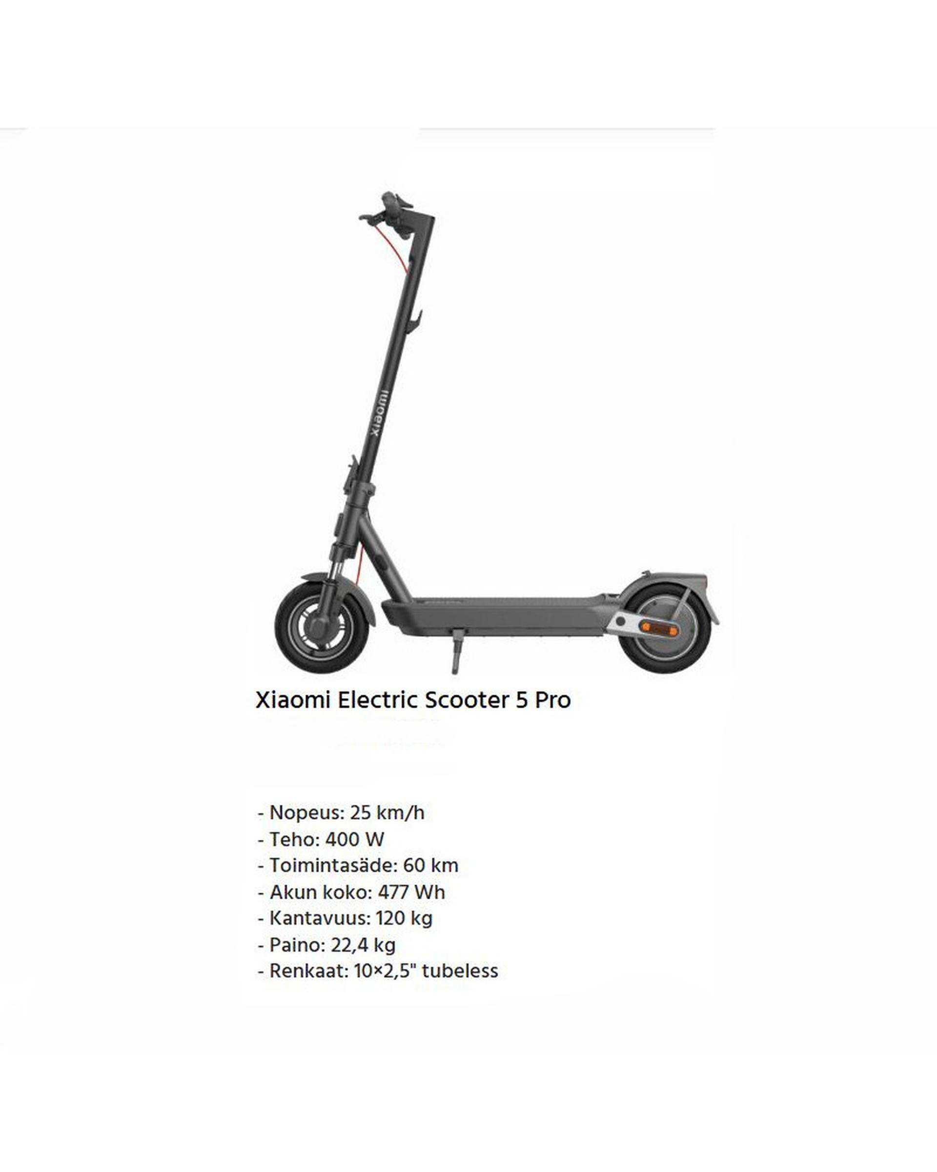 اسکوتر برقی شیائومی Xiaomi مدل electric SCOOTER 5 Pro