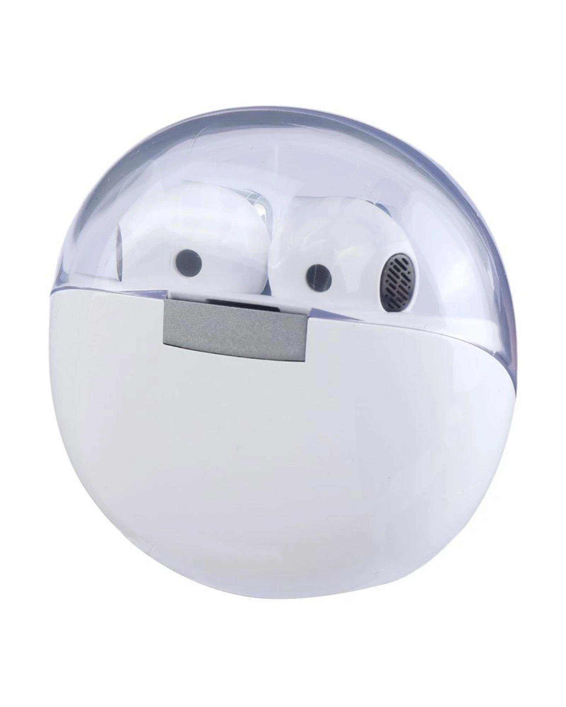 هندزفری بلوتوثی سفید کیو سی وای QCY مدل AliyBuds Clear BH24QT32A