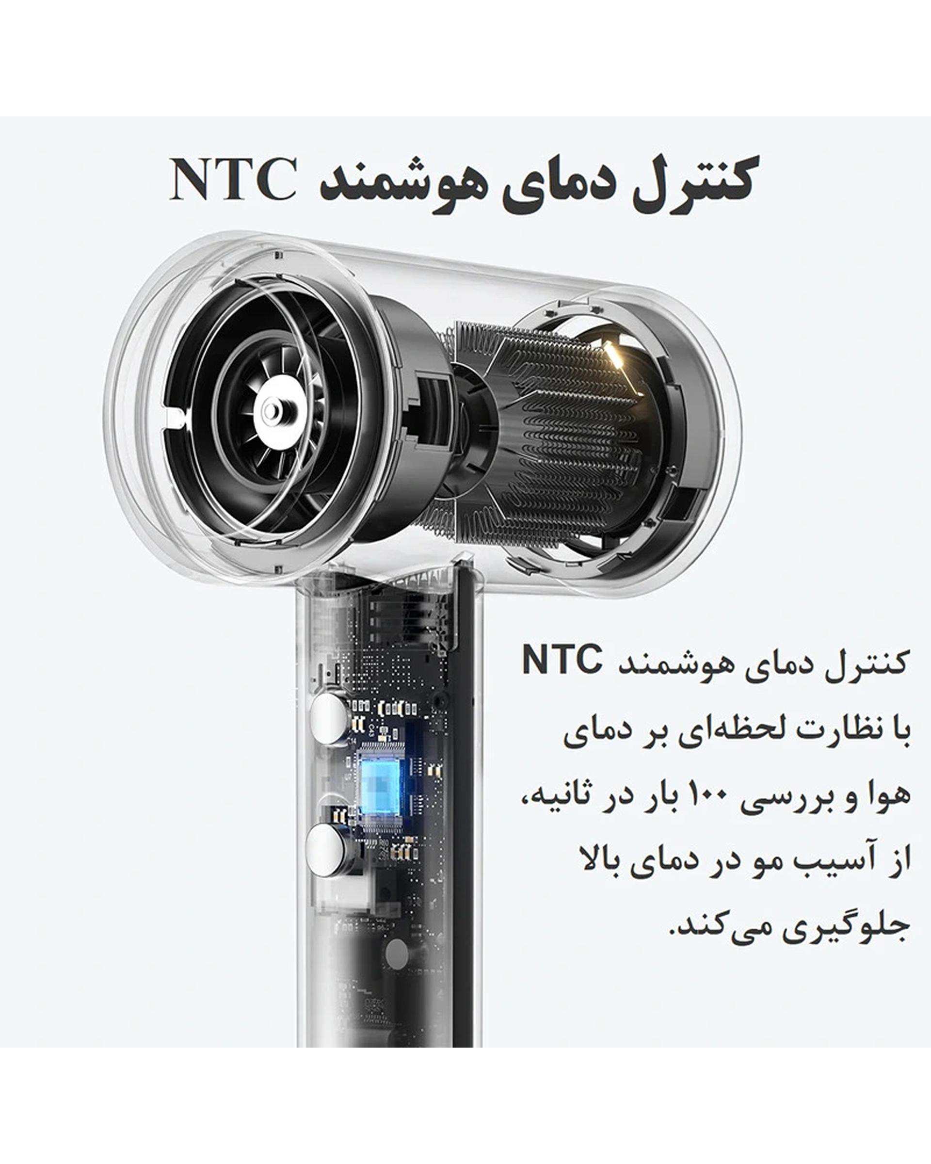سشوار شیائومی Xiaomi مدل Hight-Speed Ionic Hair Dryer GSHGL01LX