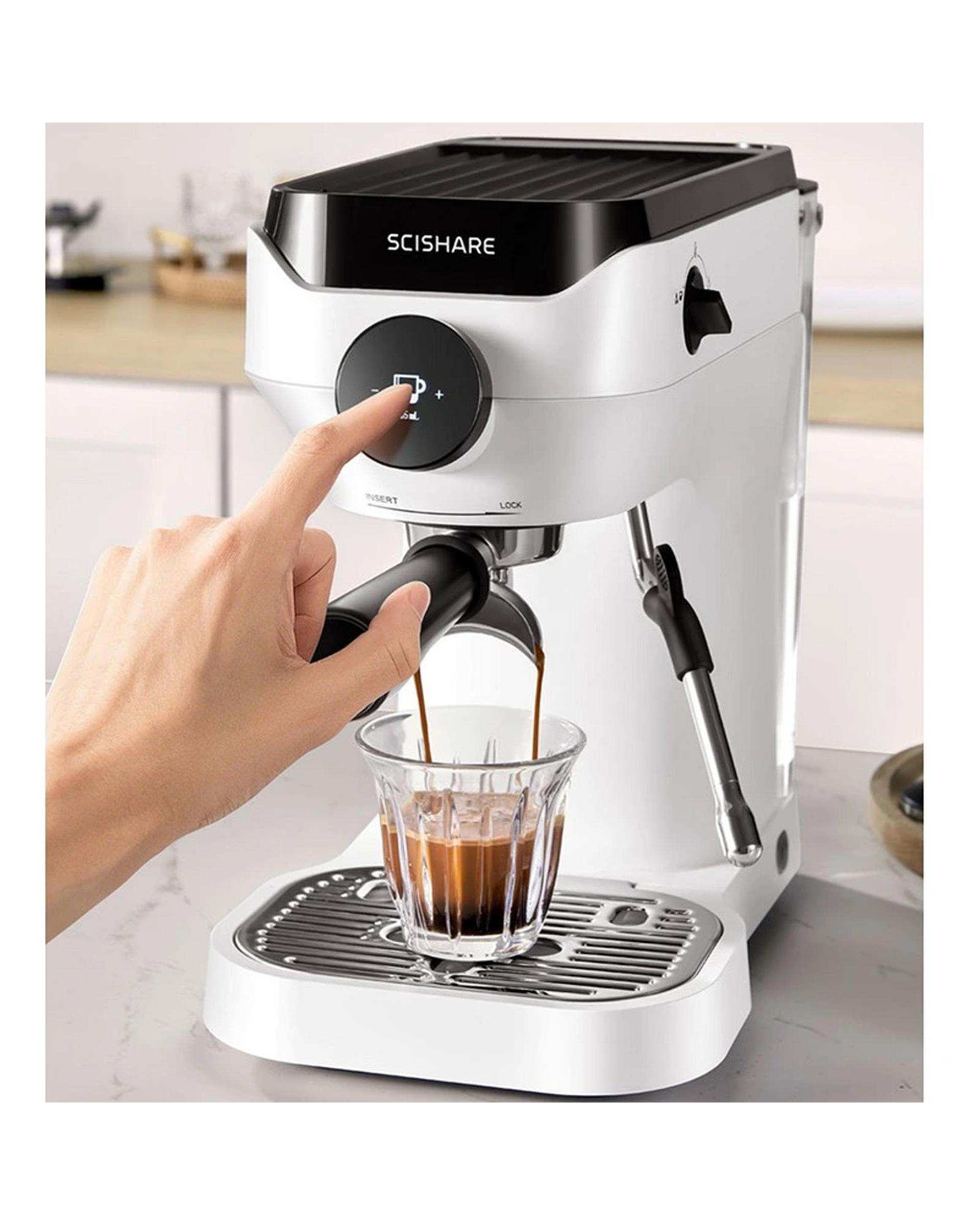 دستگاه قهوه ساز نیمه اتوماتیک سوپر شارژ شینشیانگ مدل Semi-automatic coffee machine S1181