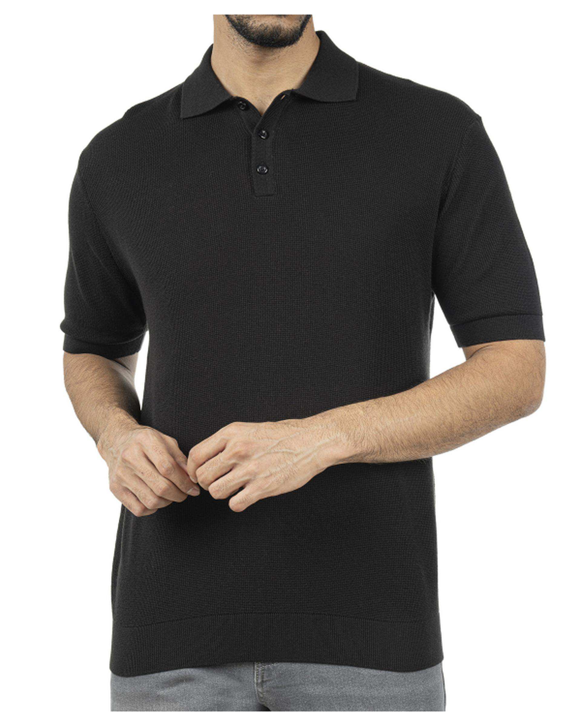 پولوشرت مردانه مشکی سوپردرای Superdry کد M11S51701T
