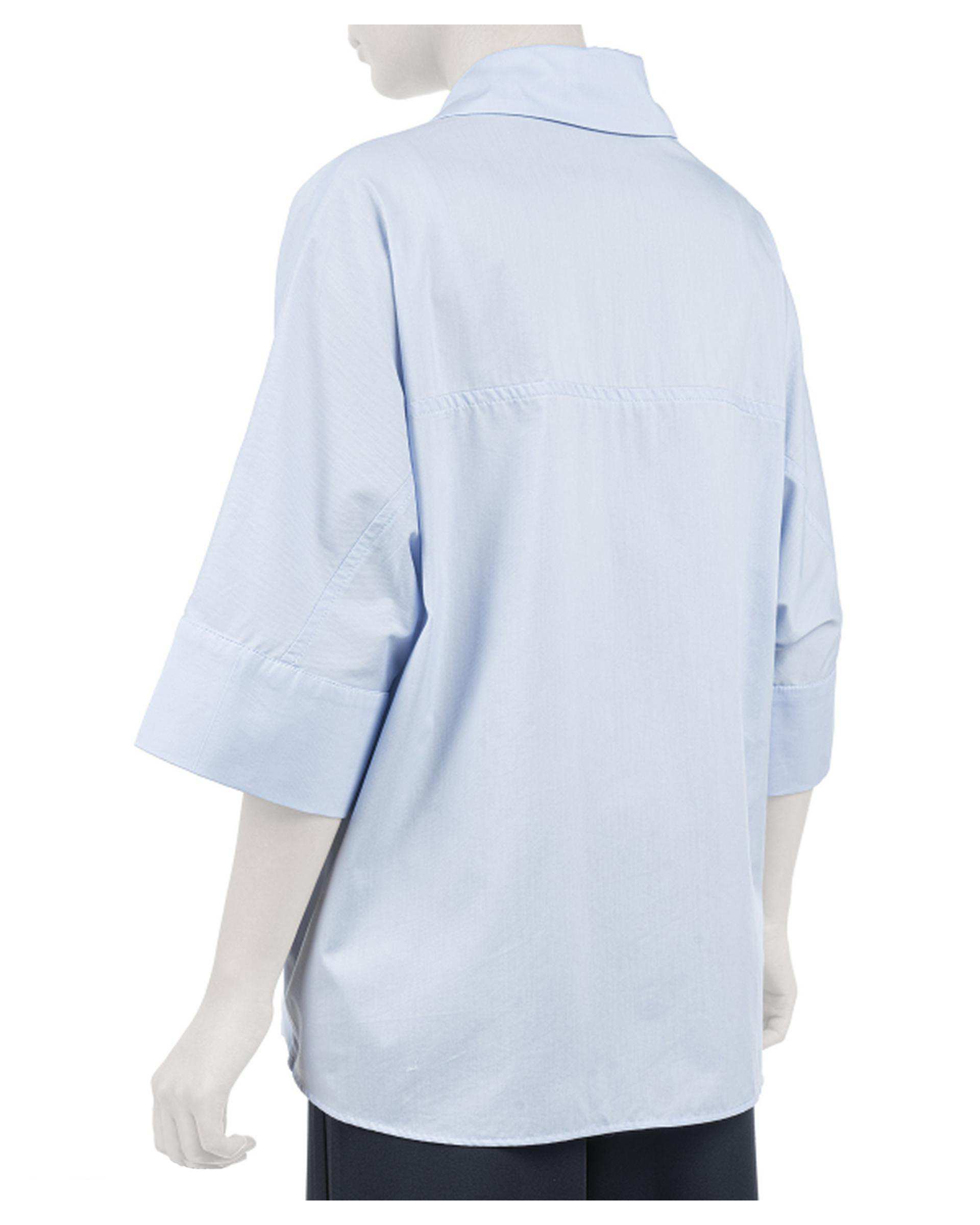 مانتو زنانه لینن آبی روشن سوپردرای Superdry کد W13S53302T