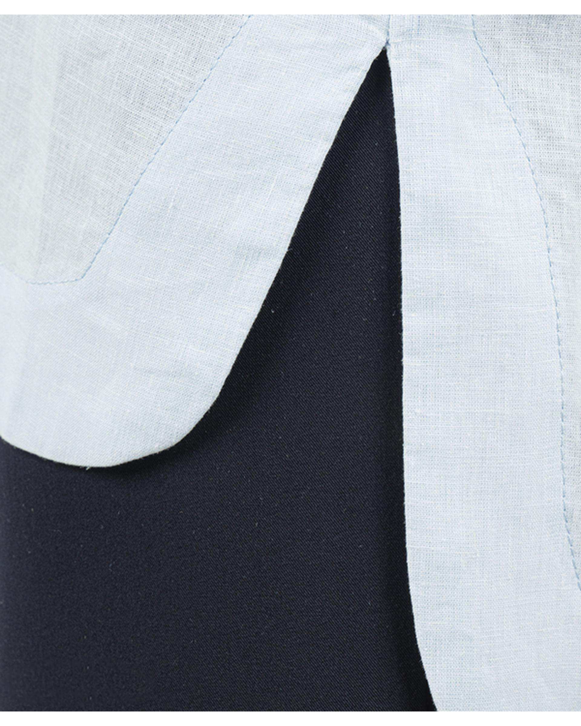 مانتو زنانه لینن آبی روشن سوپردرای Superdry کد W13S55002C