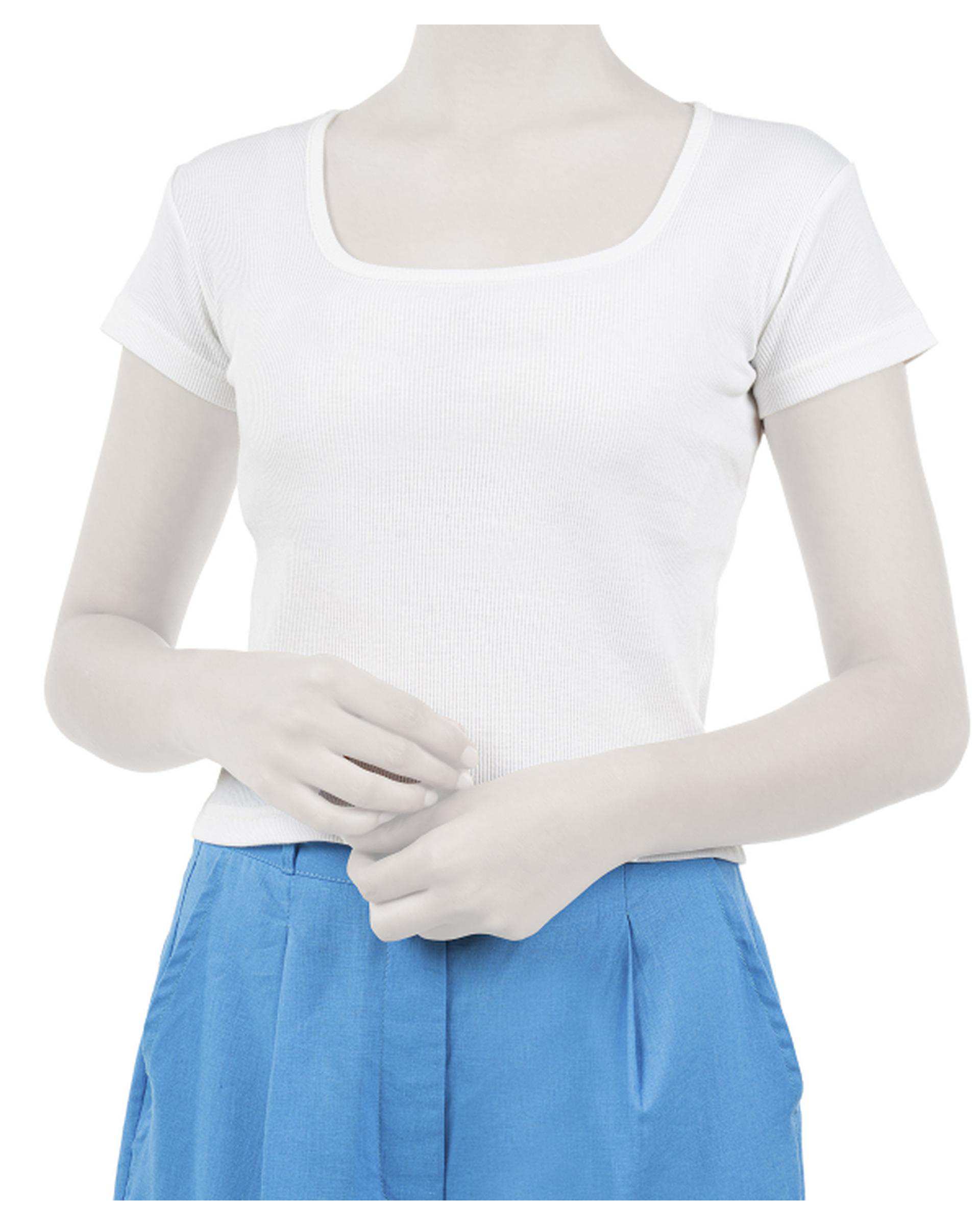 تی شرت زنانه سفید سوپردرای Superdry کد W15S52103N