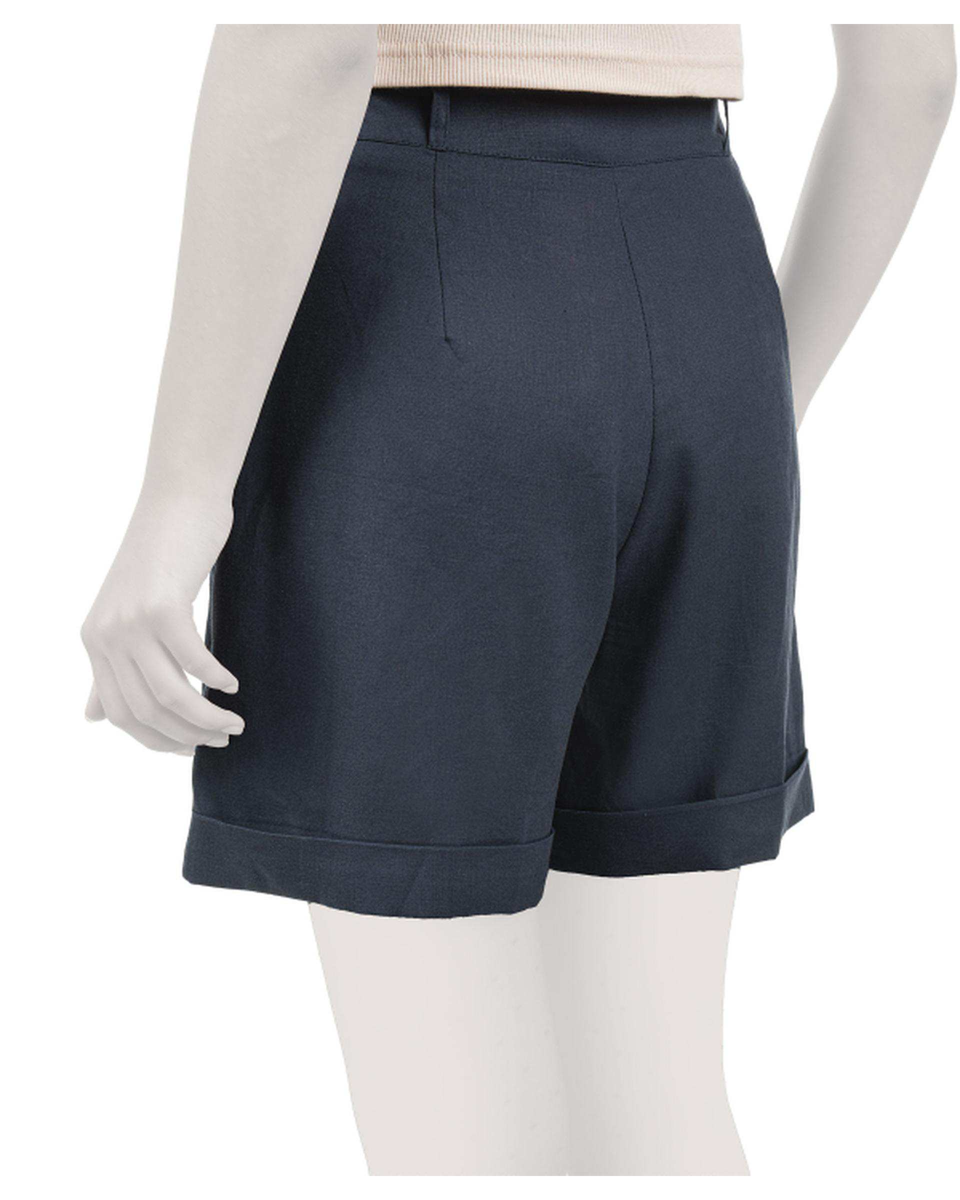 شلوارک زنانه سرمه ای سوپردرای Superdry کد W19S53301C