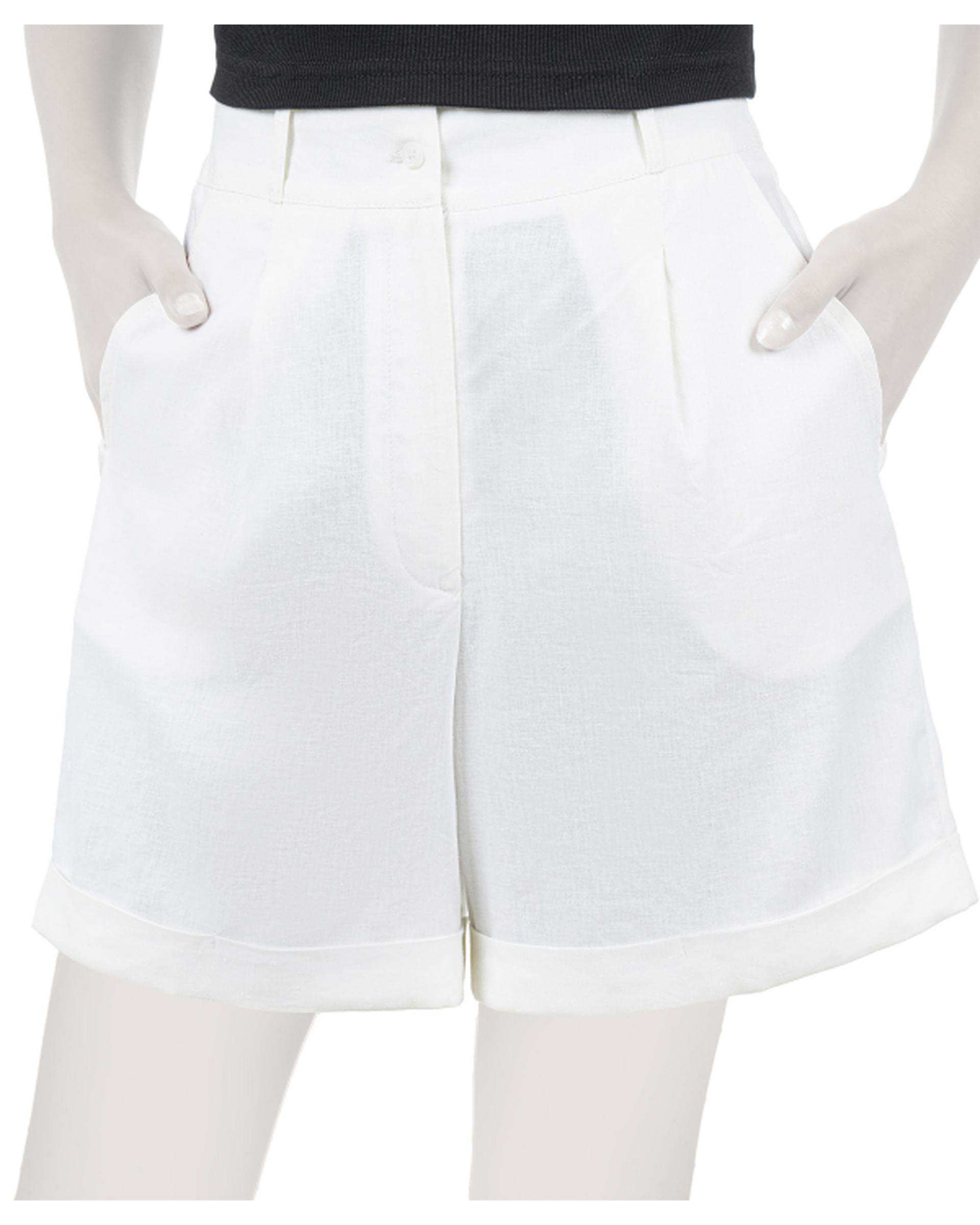شلوارک زنانه سفید سوپردرای Superdry کد W19S53301C
