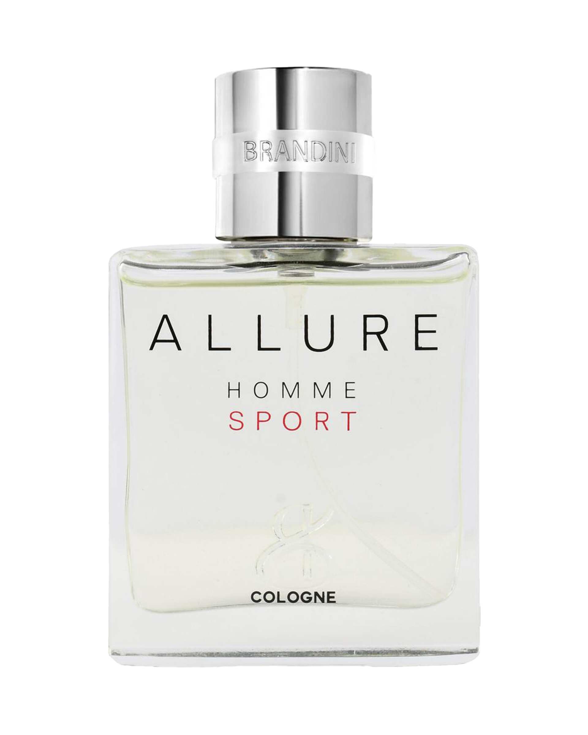عطر جیبی مردانه برندینی Brandini مدل الور هم اسپرت کلن Allure Homme Sport Cologne حجم 33ml