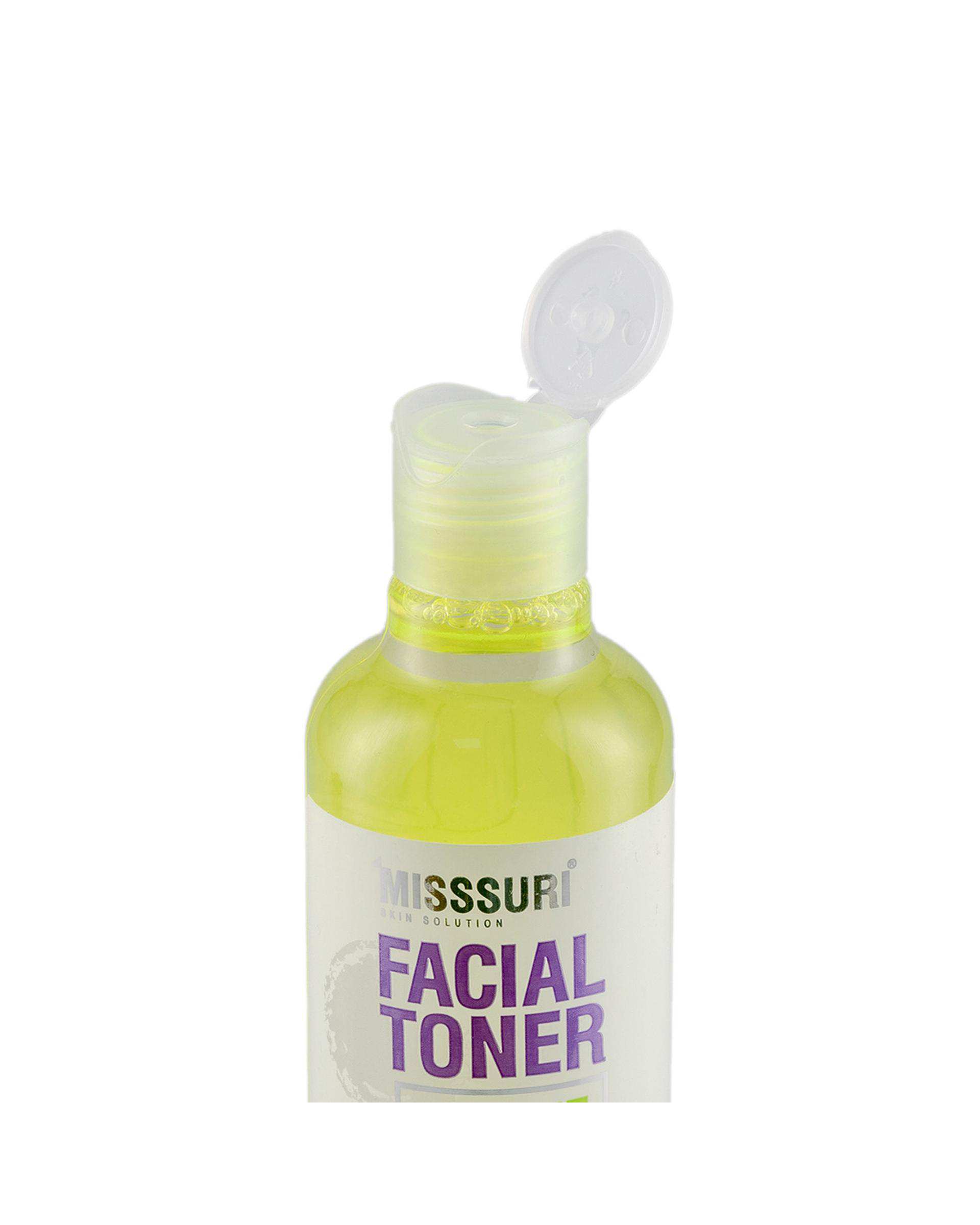 تونر صورت میسوری Misssuri مناسب پوست معمولی حجم 260ml