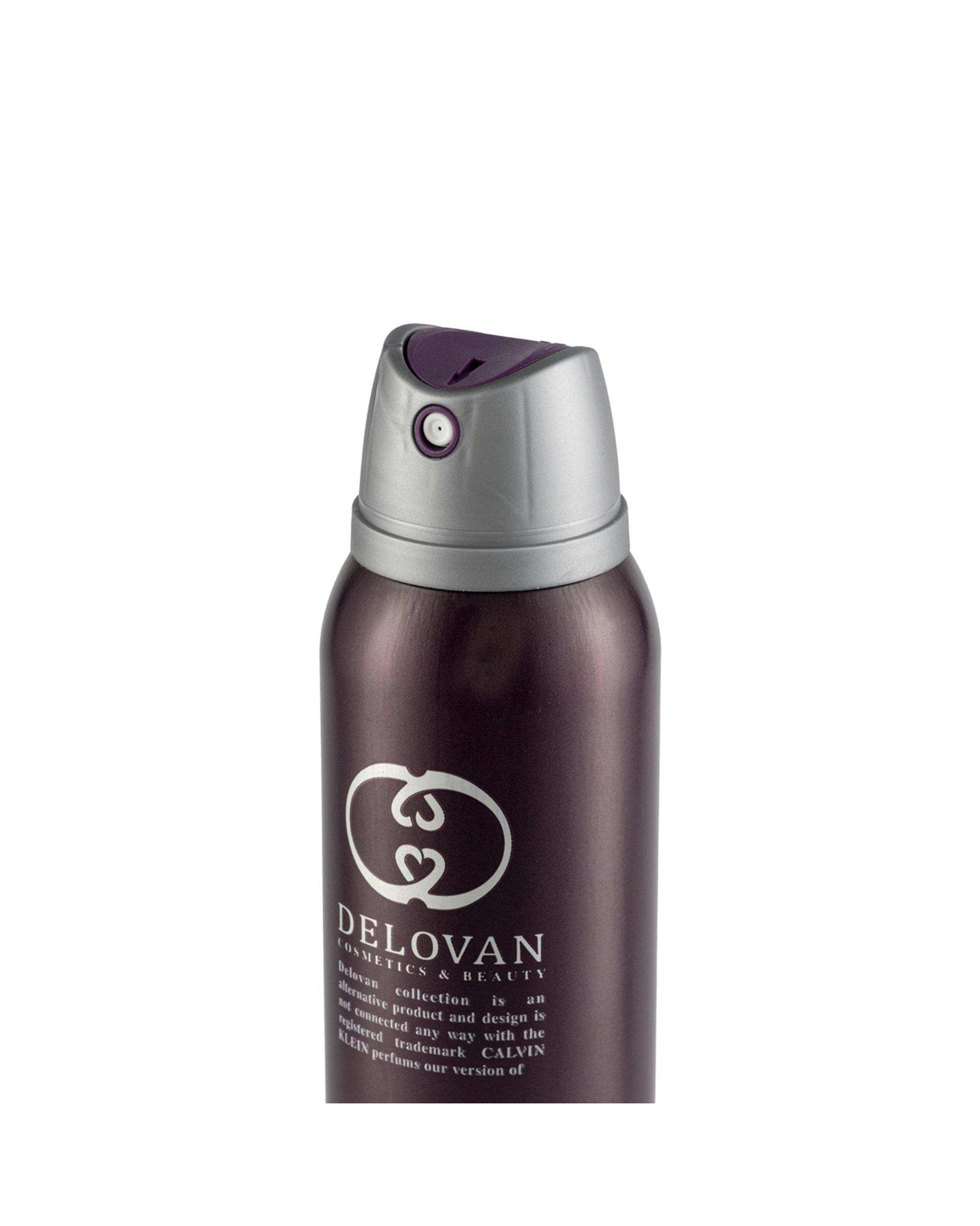اسپری بدن مردانه دلوان Delvan مدل Euphoria Man 109 حجم 200ml