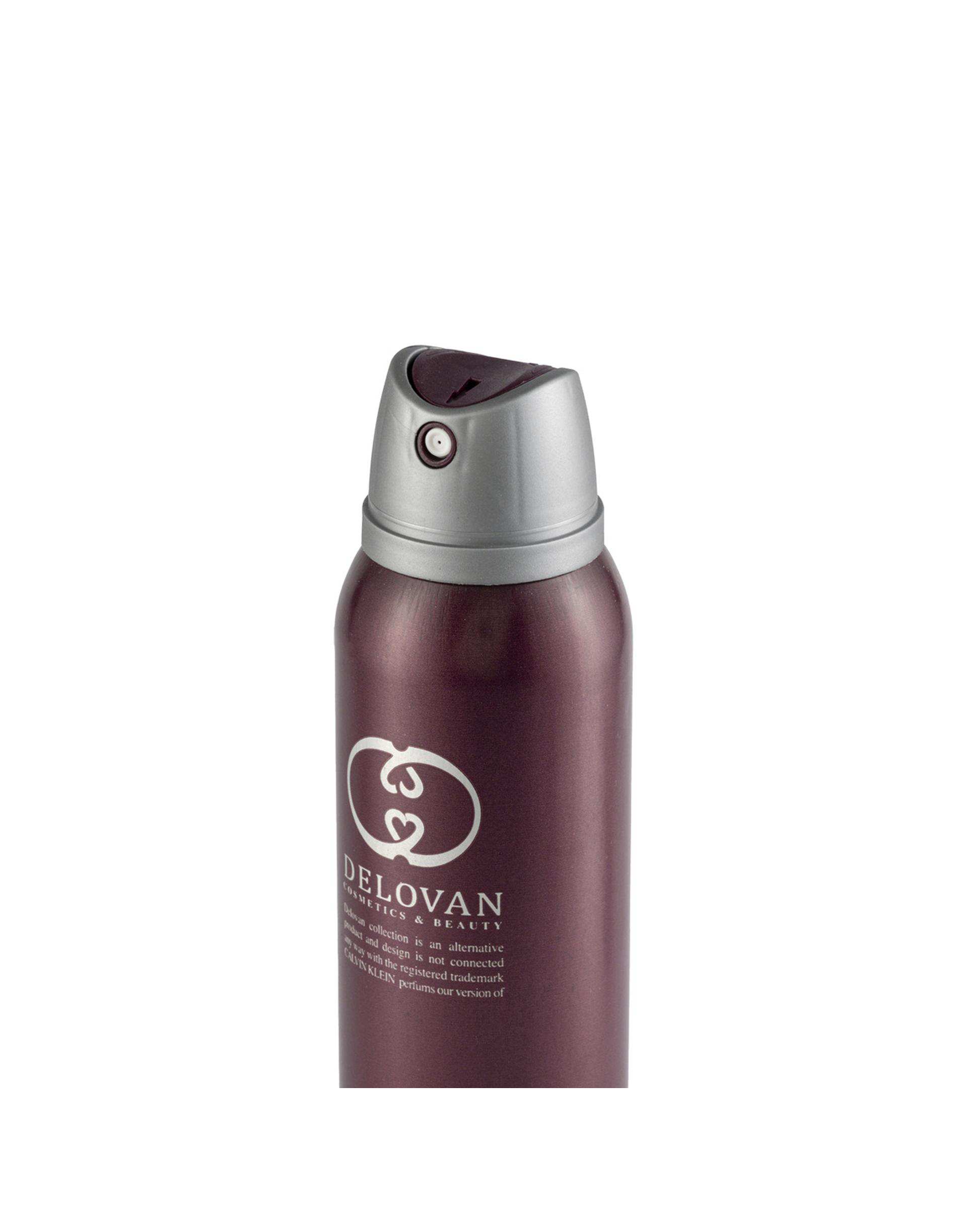 اسپری بدن زنانه دلوان Delvan مدل Euphoria 204 حجم 200ml
