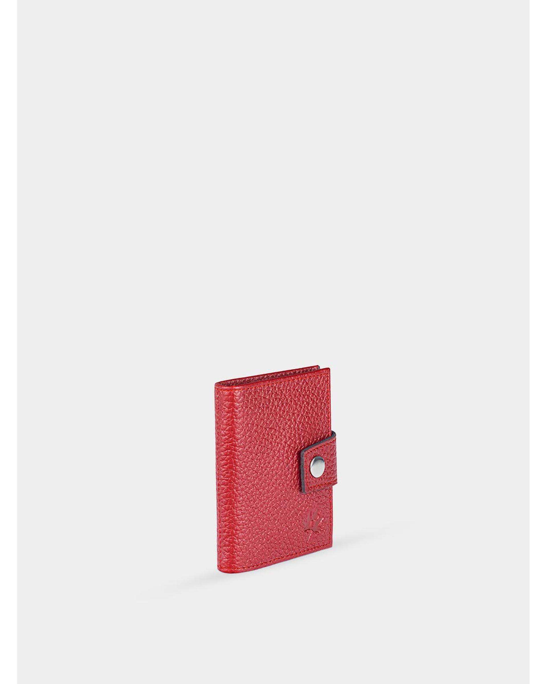 جاکارتی چرم قرمز نوین چرم Novin Charm مدل برنا BCC0292