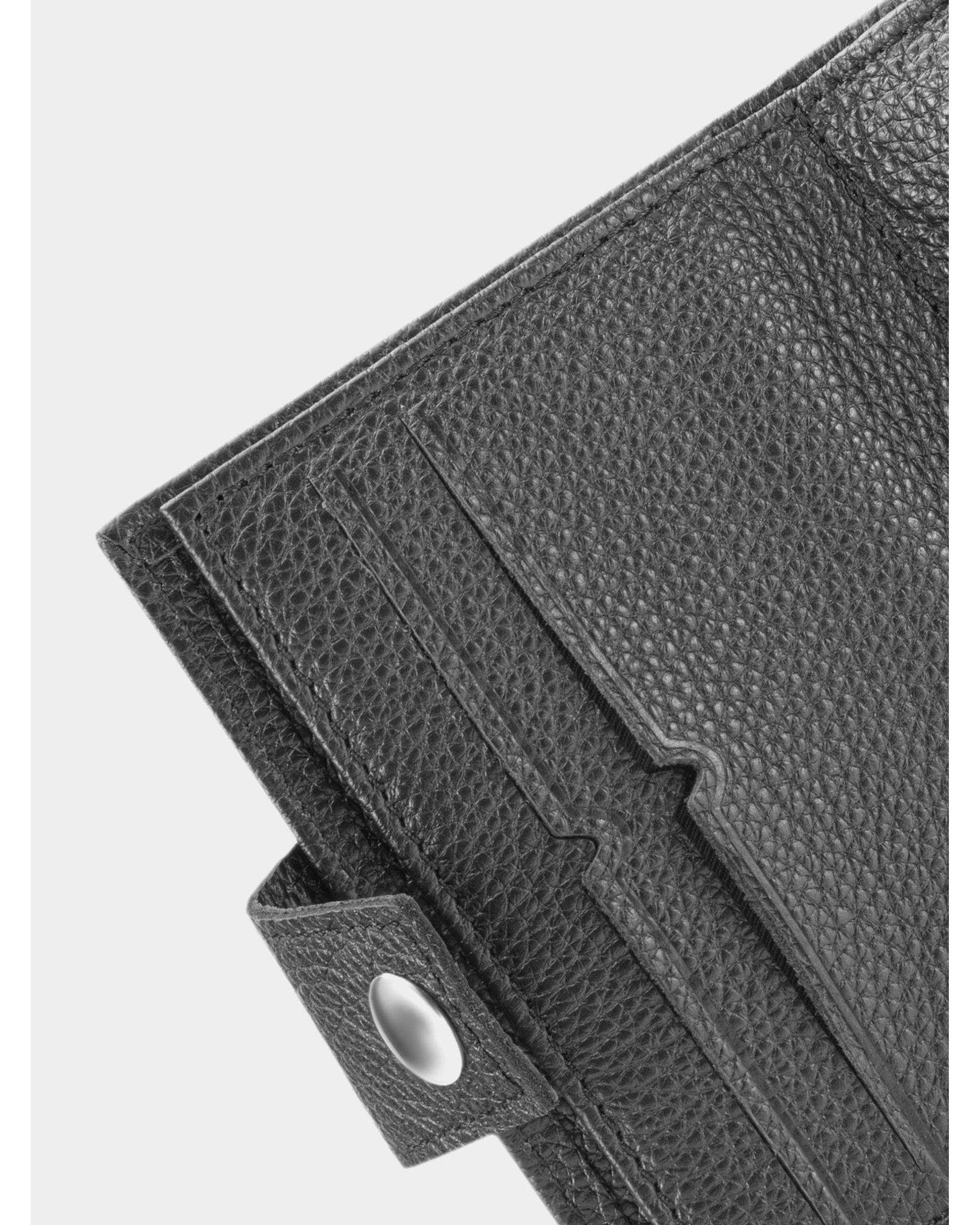 جاکارتی چرم مشکی نوین چرم Novin Charm مدل برنا BCC0292