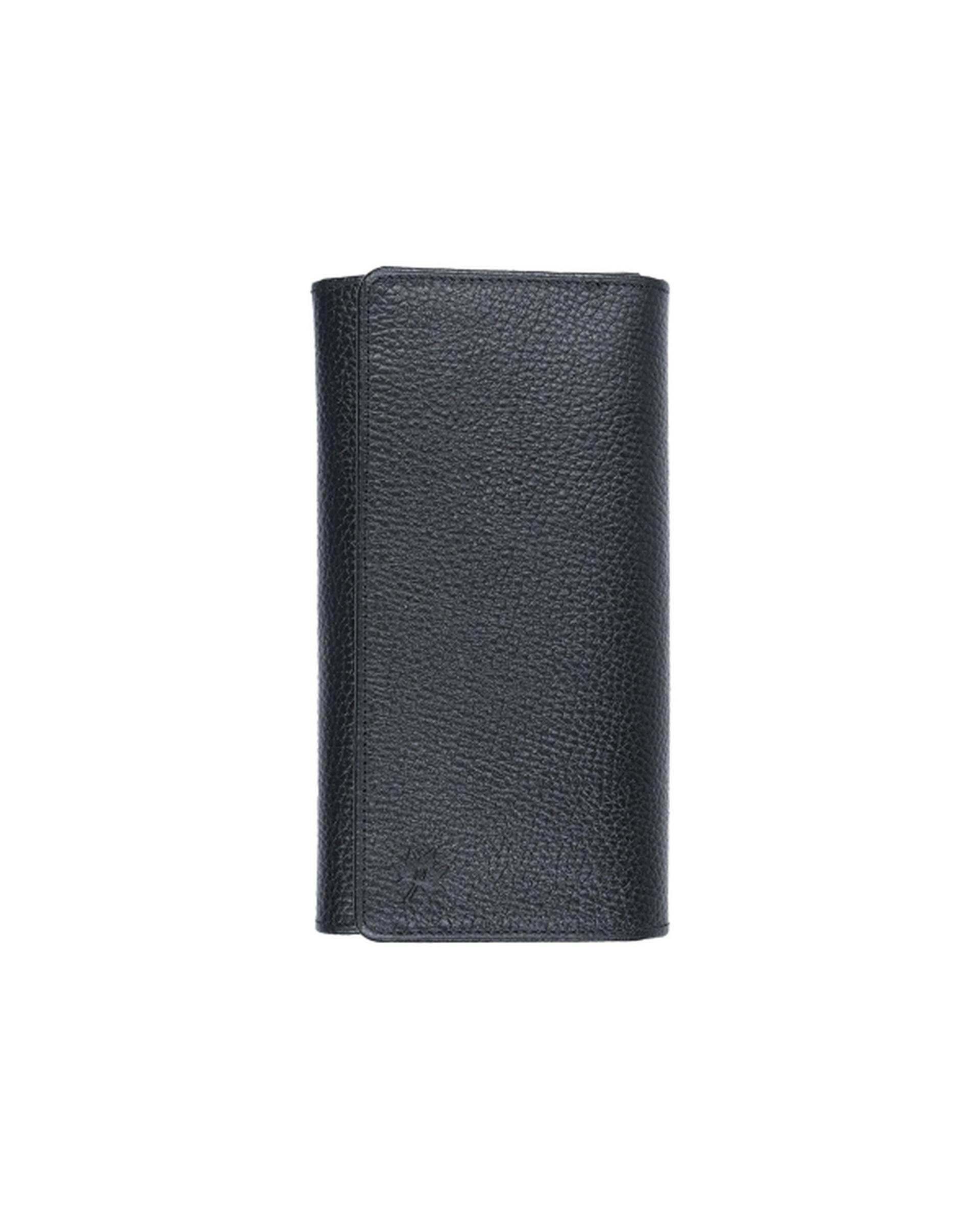 ست کیف پول و جاکارتی زنانه چرم مشکی نوین چرم Novin Leather مدل آلیس GB3621