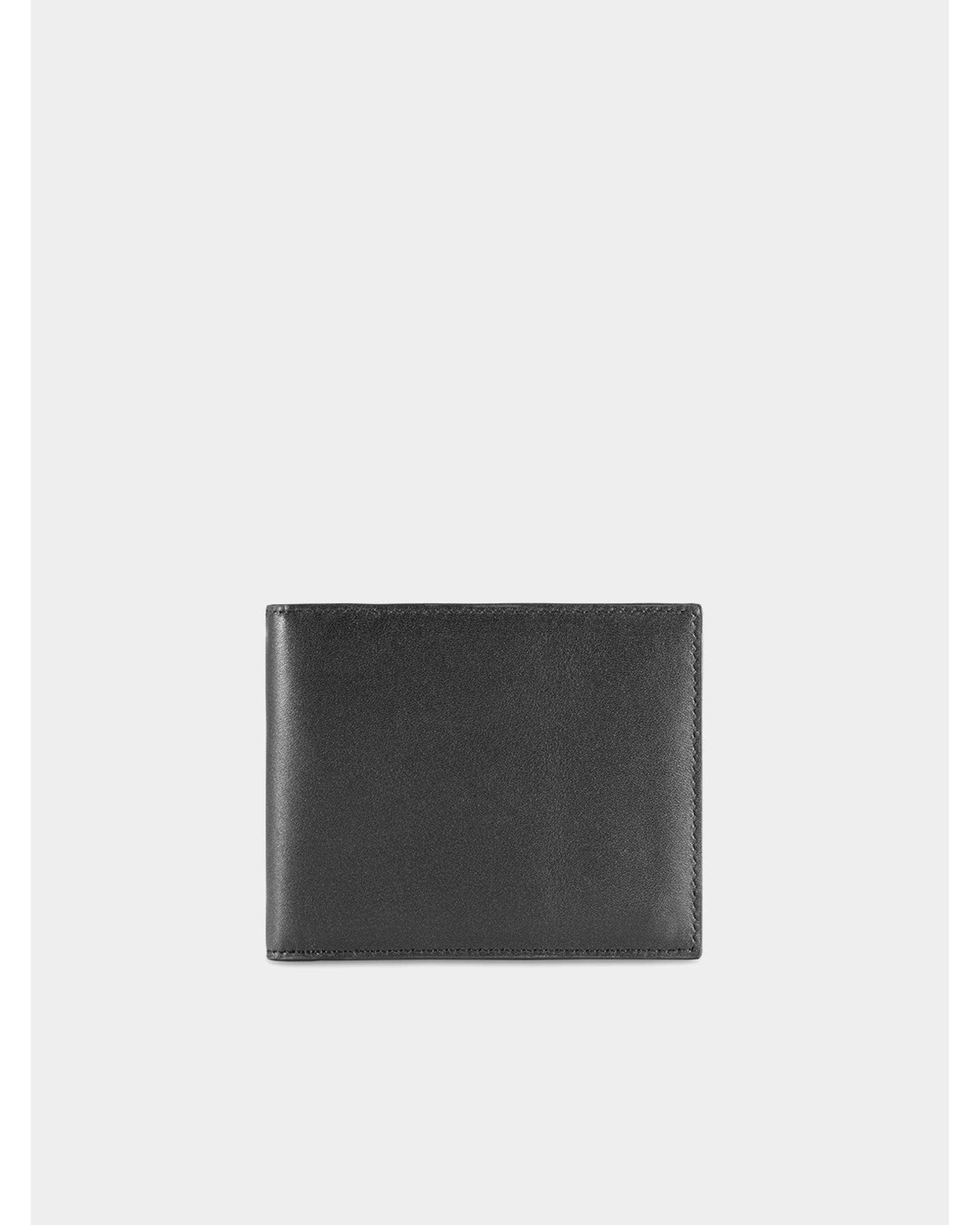 کیف پول چرم مشکی نوین چرم Novin Leather مدل آرتا PE2658