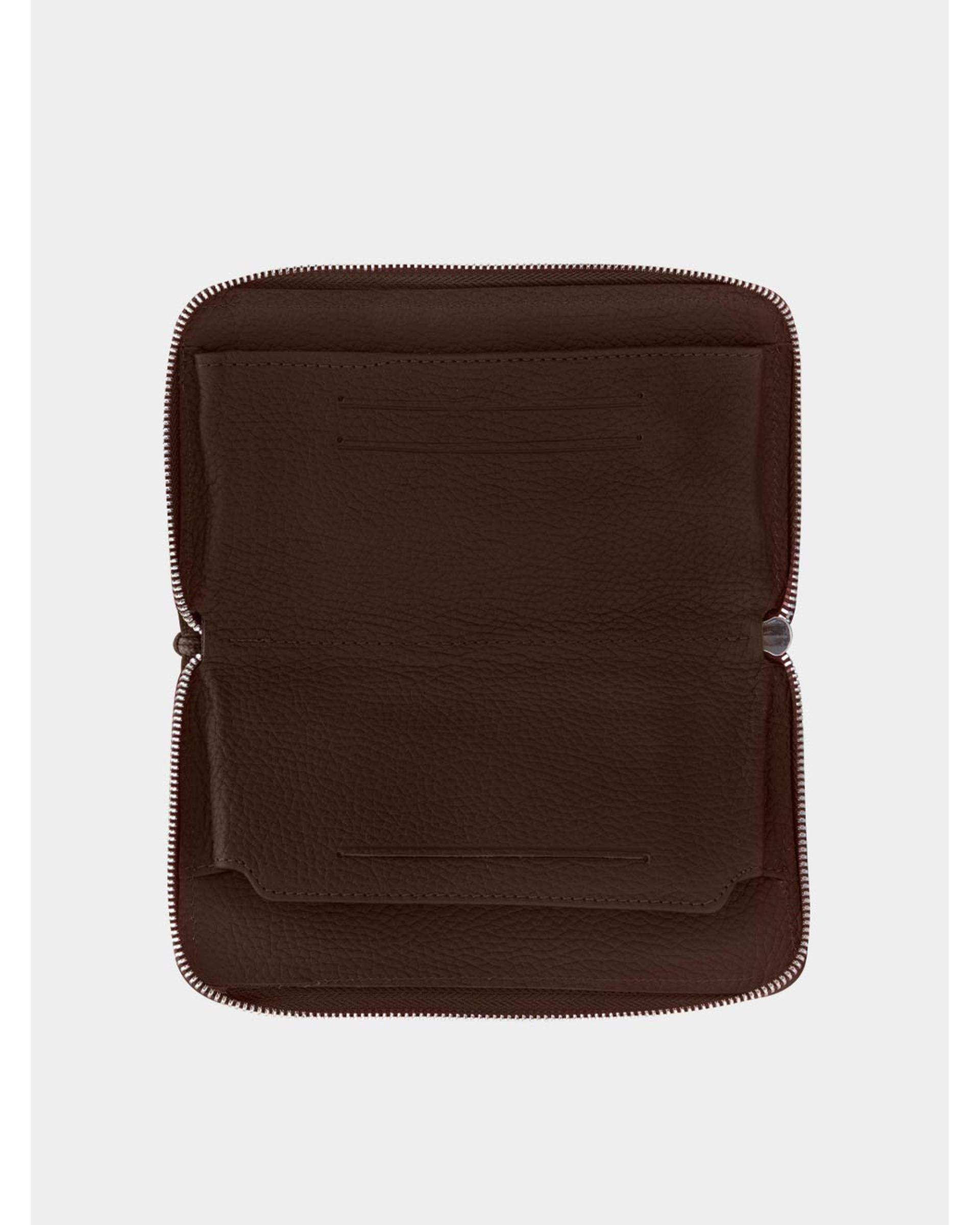کیف پول چرم زنانه مشکی نوین چرم Novin Leather مدل 3166 PW3174
