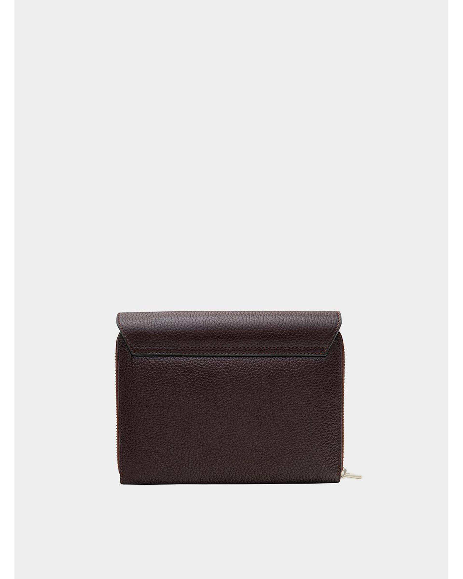 کیف پاسپورتی چرم مردانه قهوه ای نوین چرم Novin Leather مدل 935 WB3710