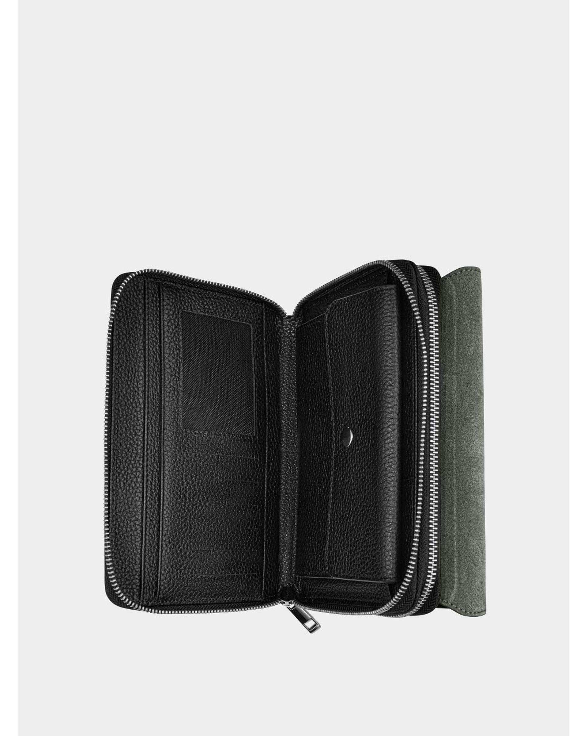 کیف پاسپورتی چرم مردانه مشکی نوین چرم Novin Leather مدل 935 WB3710