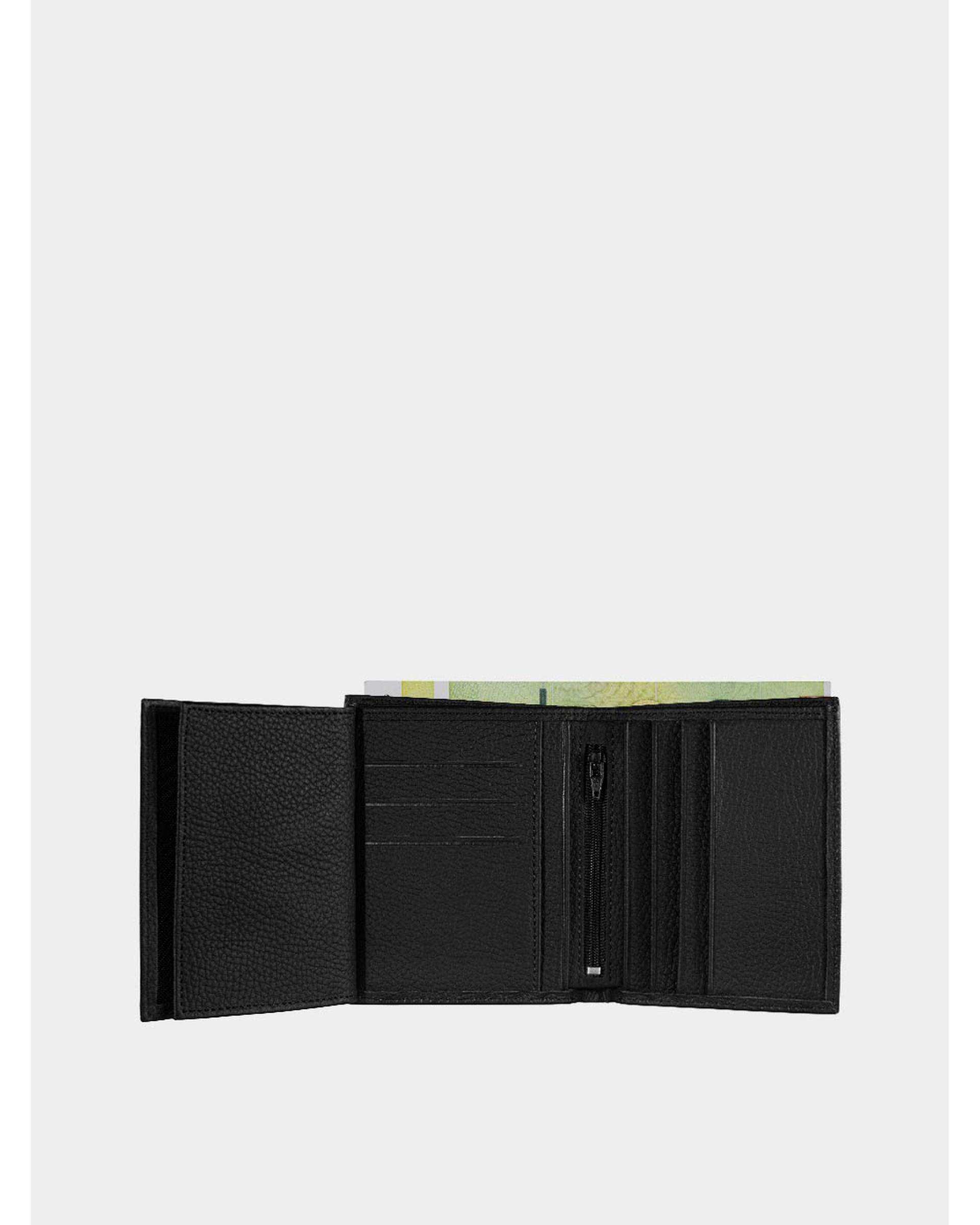 کیف پول چرم طبیعی نوین چرم Novin Leather مدل ثارمان PE2548