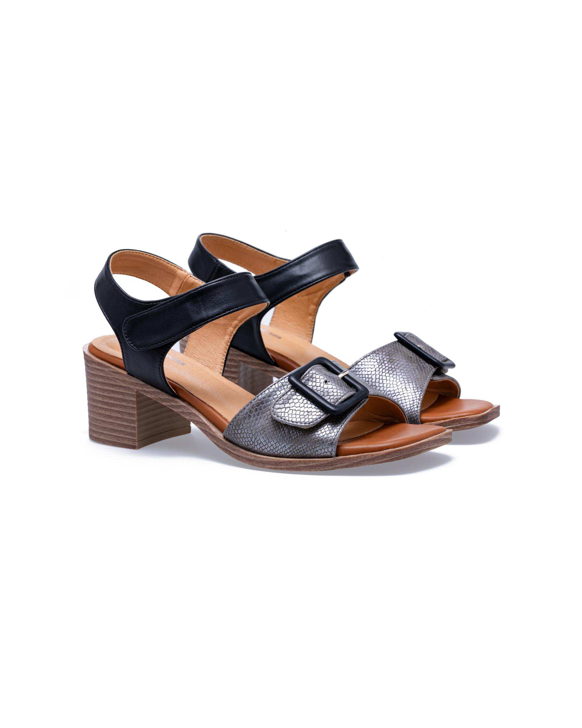 صندل زنانه مشکی پاما Pama مدل DD291