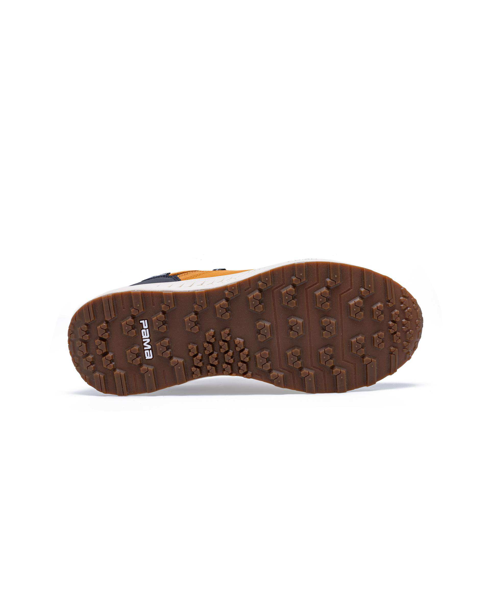 کفش مردانه روزمره مشکی عسلی پاما Pama مدل DAV38