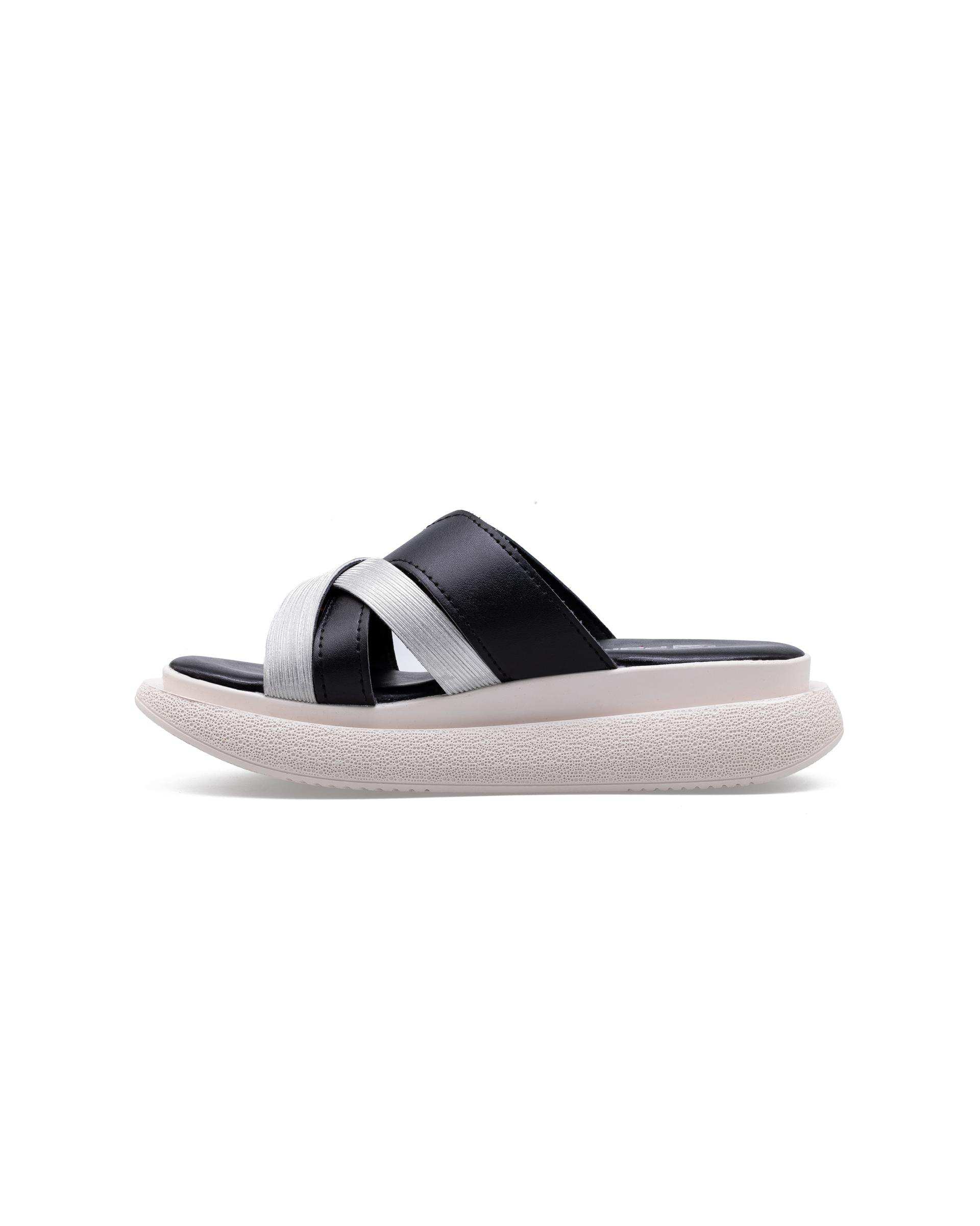 صندل زنانه مشکی پاما Pama مدل CKINA