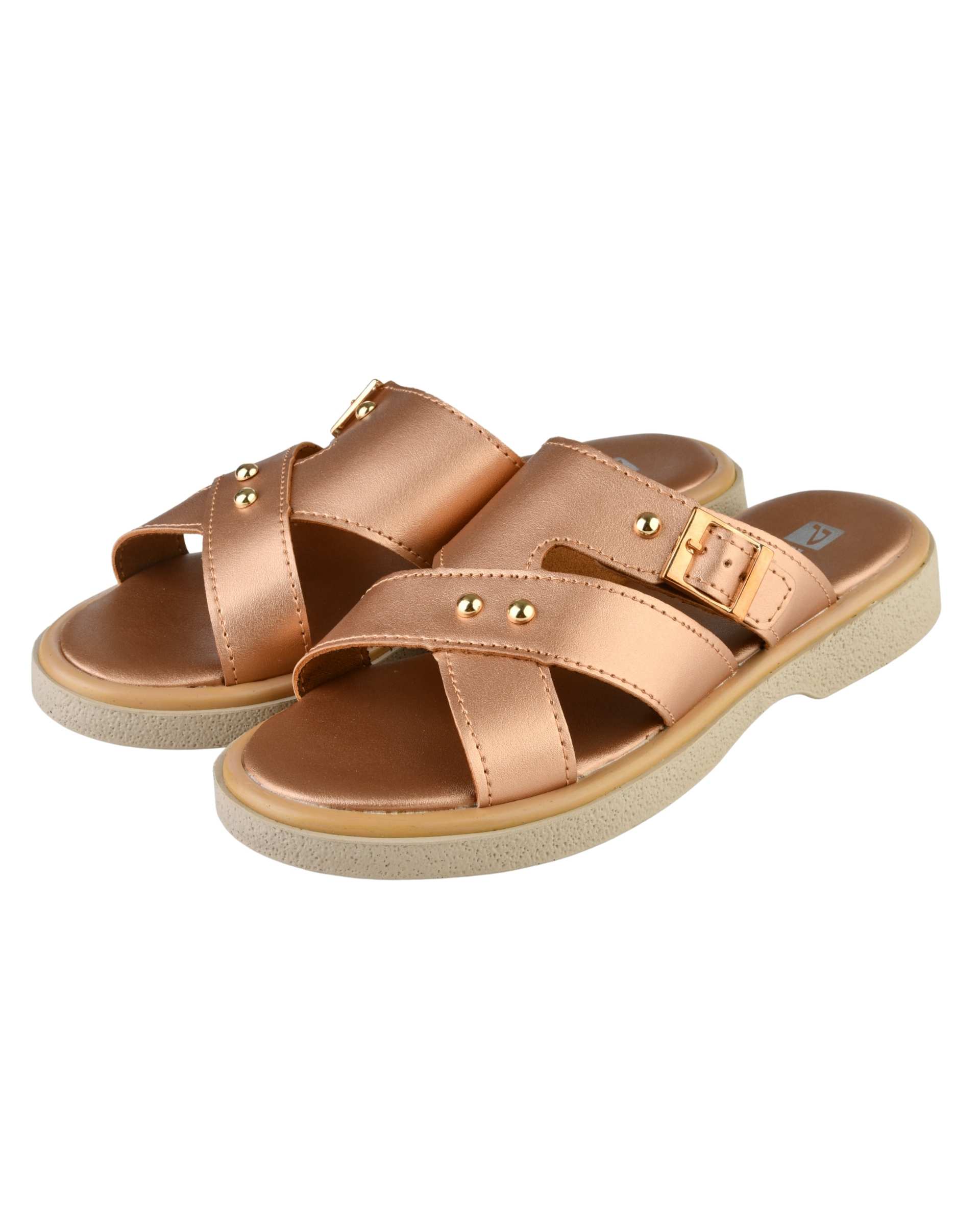 صندل زنانه رزگلد پاما Pama مدل CVILT