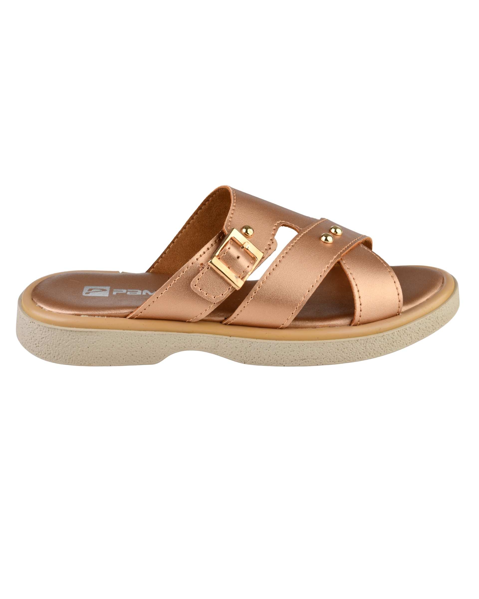 صندل زنانه رزگلد پاما Pama مدل CVILT