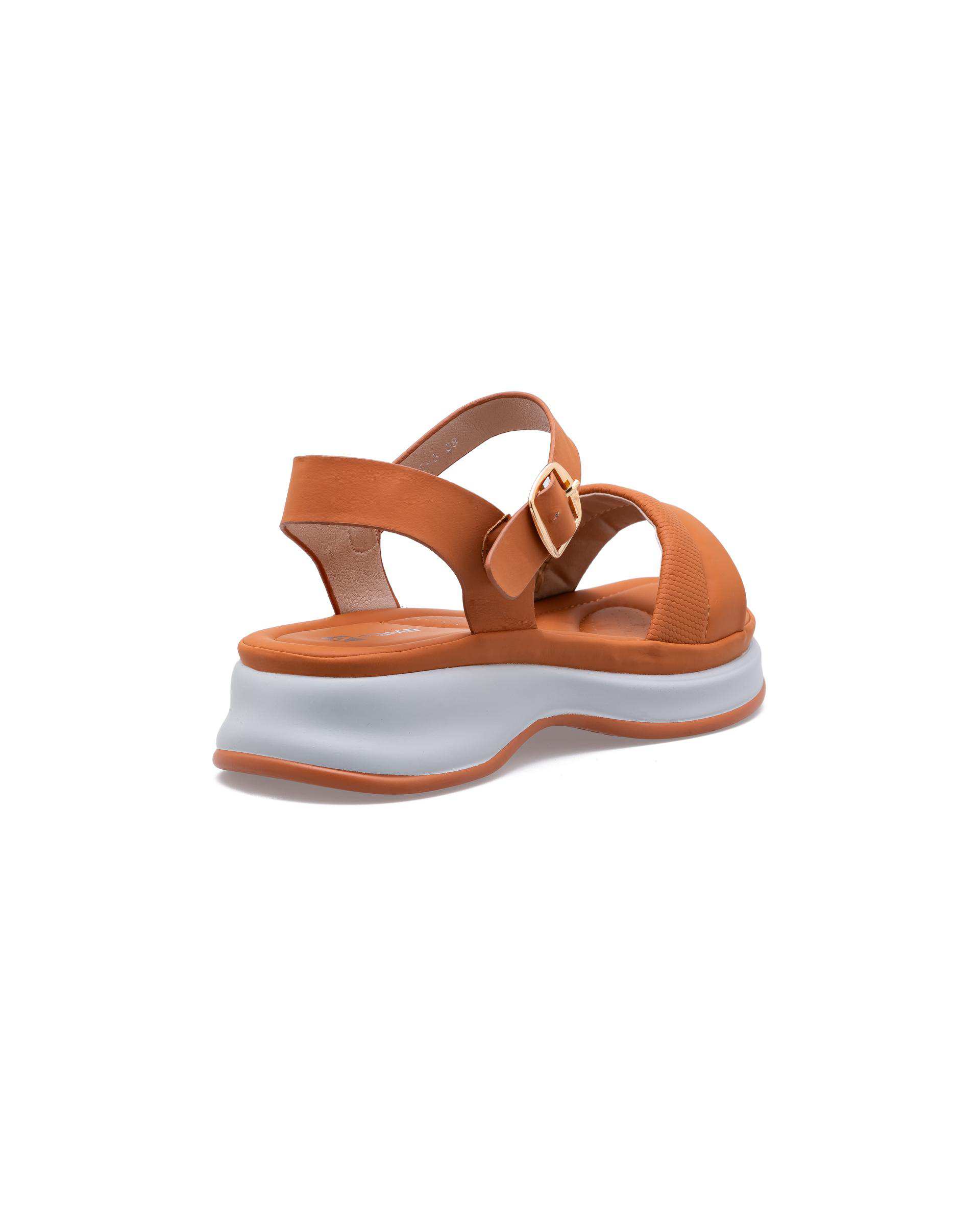 صندل زنانه قهوه ای روشن پاما Pama مدل DD655