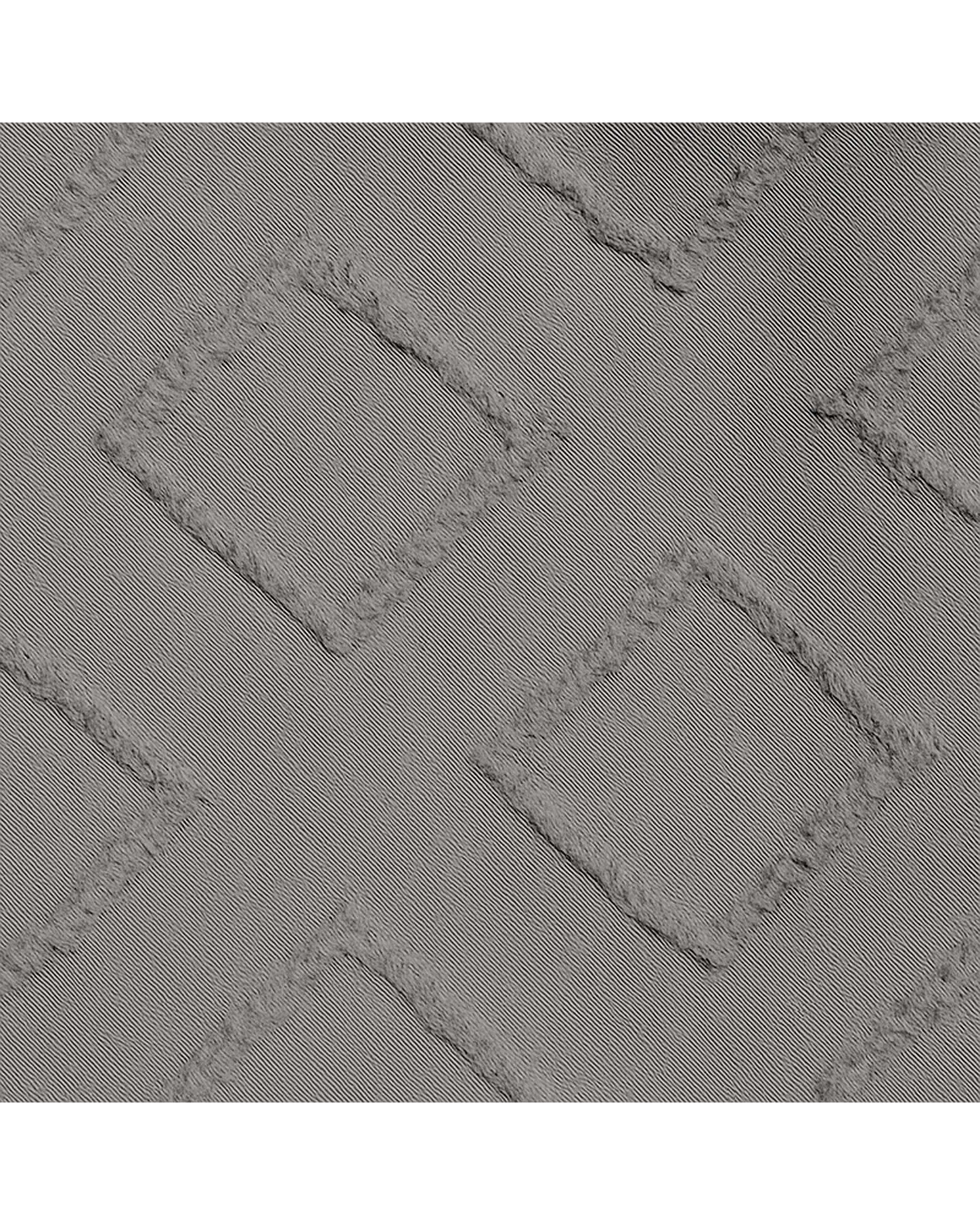 سرویس روتختی کاوری مینیمال دو نفره 8 تکه طوسی نوپه هوم Nopehome طرح برجسته لوزی کد C31