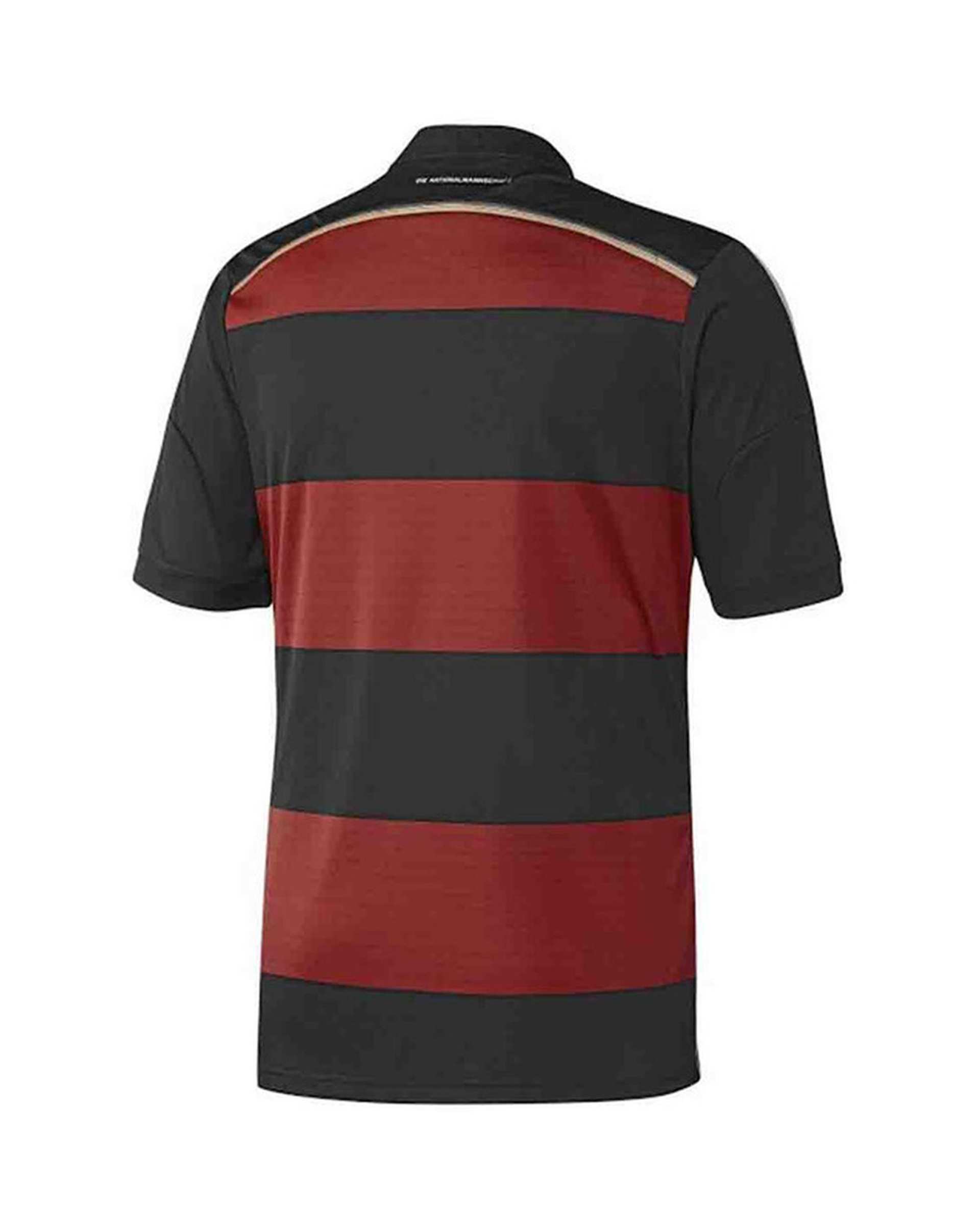 ست تی شرت و شلوارک ورزشی مردانه مشکی قرمز پانیل Panil مدل آلمان کد Away 2014