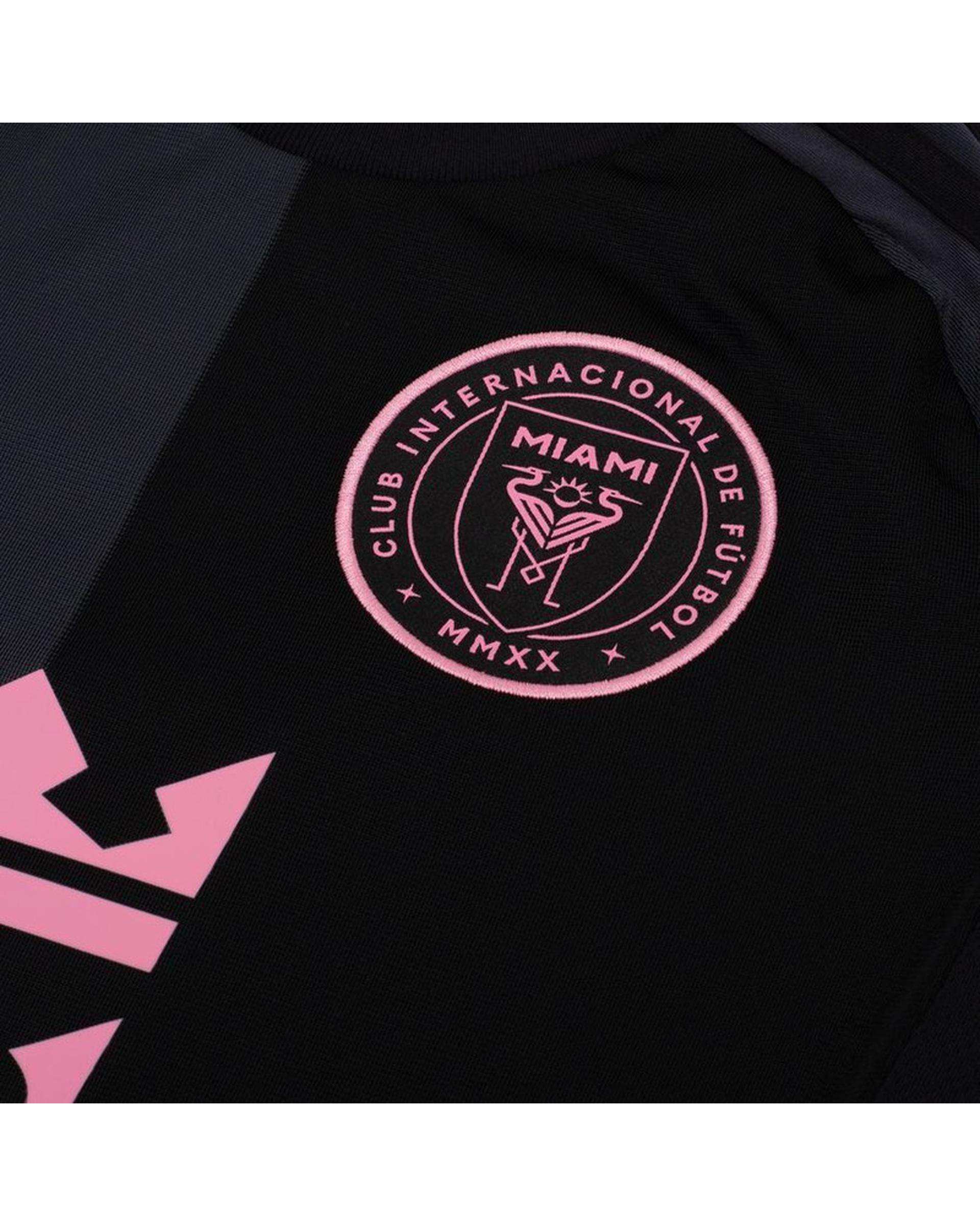 ست تی شرت و شلوارک ورزشی مردانه مشکی پانیل Panil مدل اینتر میامی کد Away 2026