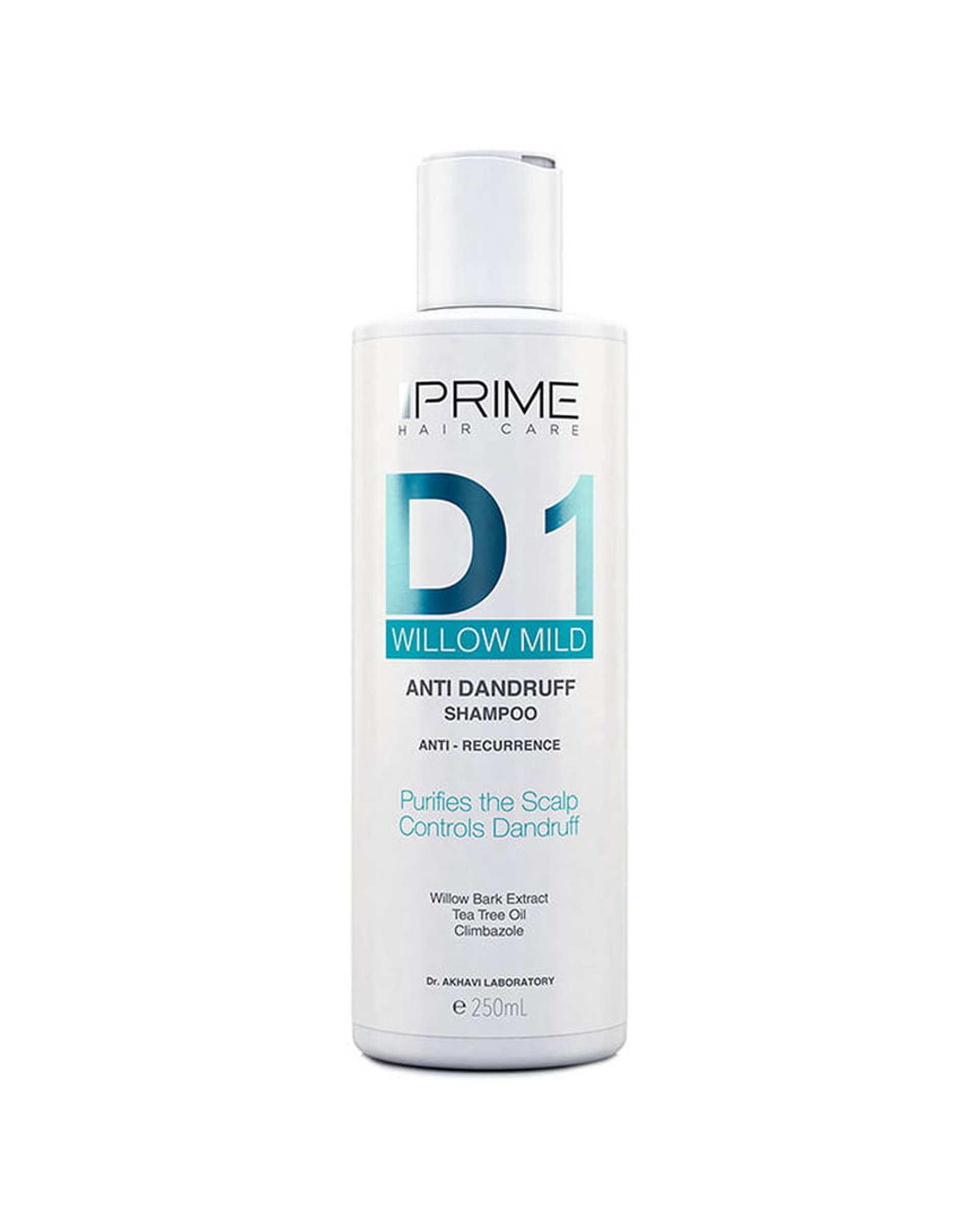 شامپو ضد شوره ملایم مو پرایم Prime مدل D1 حجم 250ml