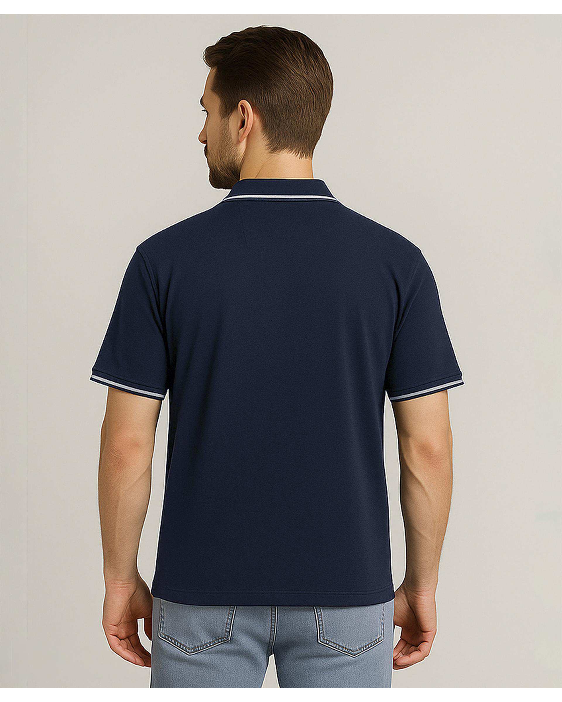 پولوشرت مردانه سرمه ای سوپردرای Superdry کد M11S50301C
